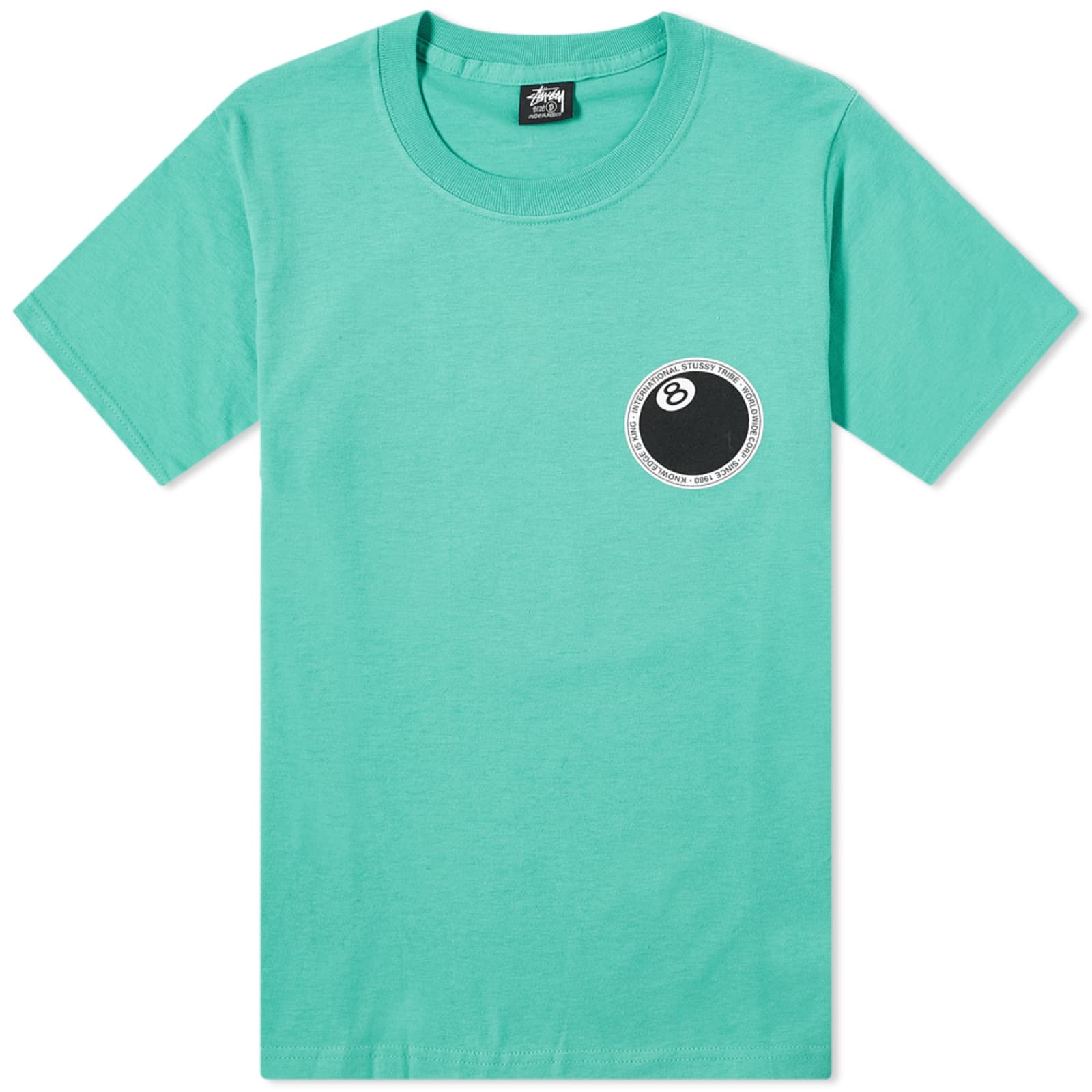 Stussy 8 Ball Dot T-Shirt - Green