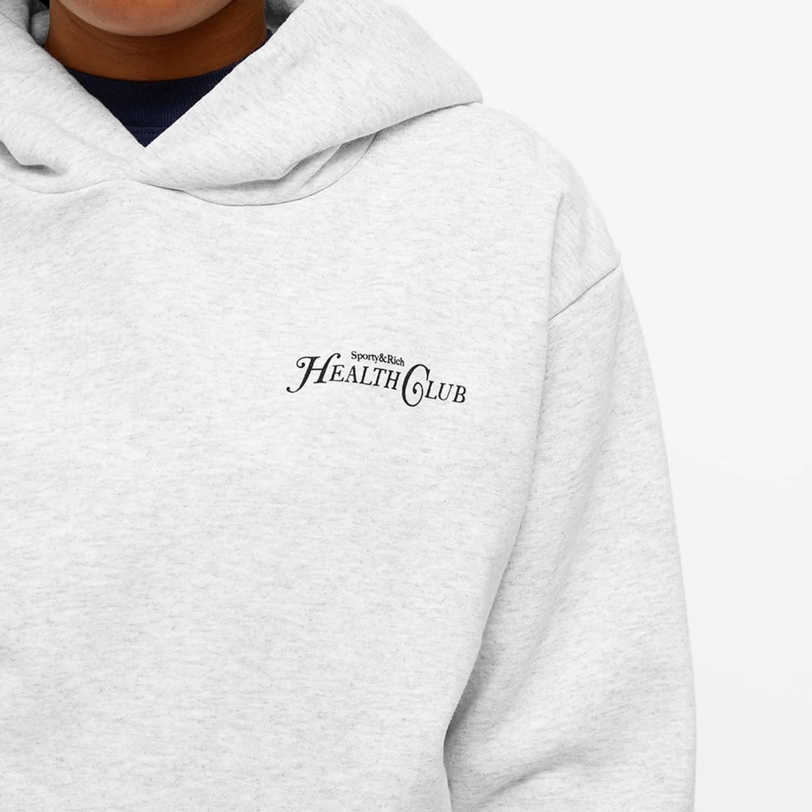 Sporty and rich hoodie grey Clearance