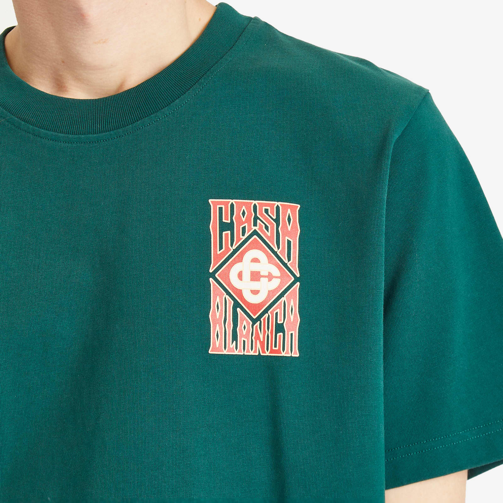 Casablanca Gothic Logo T-Shirt