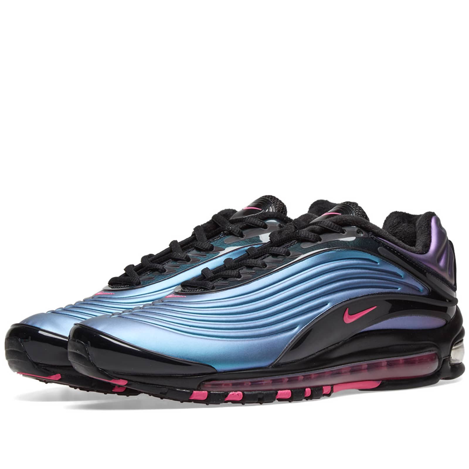 Nike Air Max Deluxe 'Northern Lights' Black & Laser Fucshia | END. (GB)