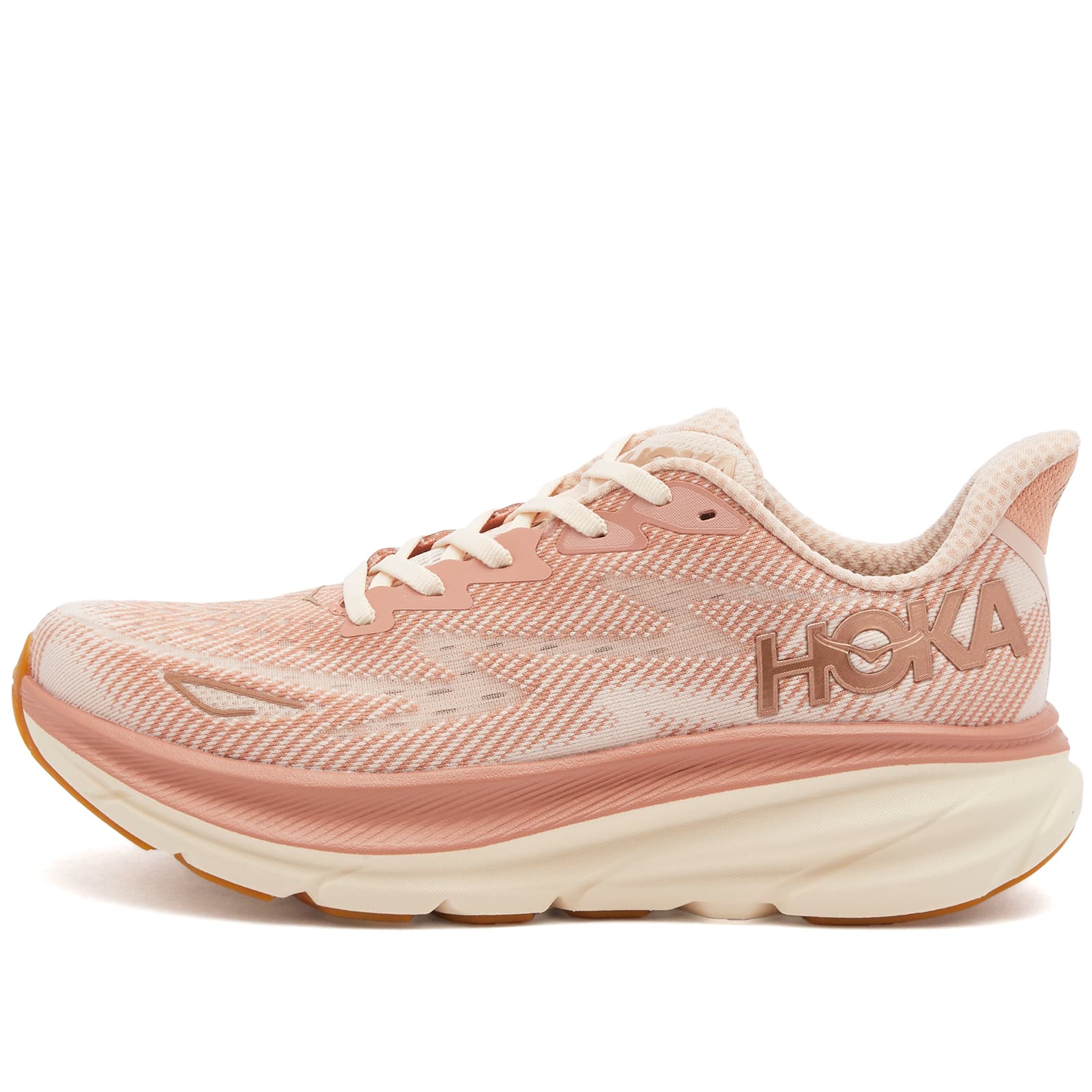 HOKA ONE ONE Clifton 9 Sandstone & Cream END.