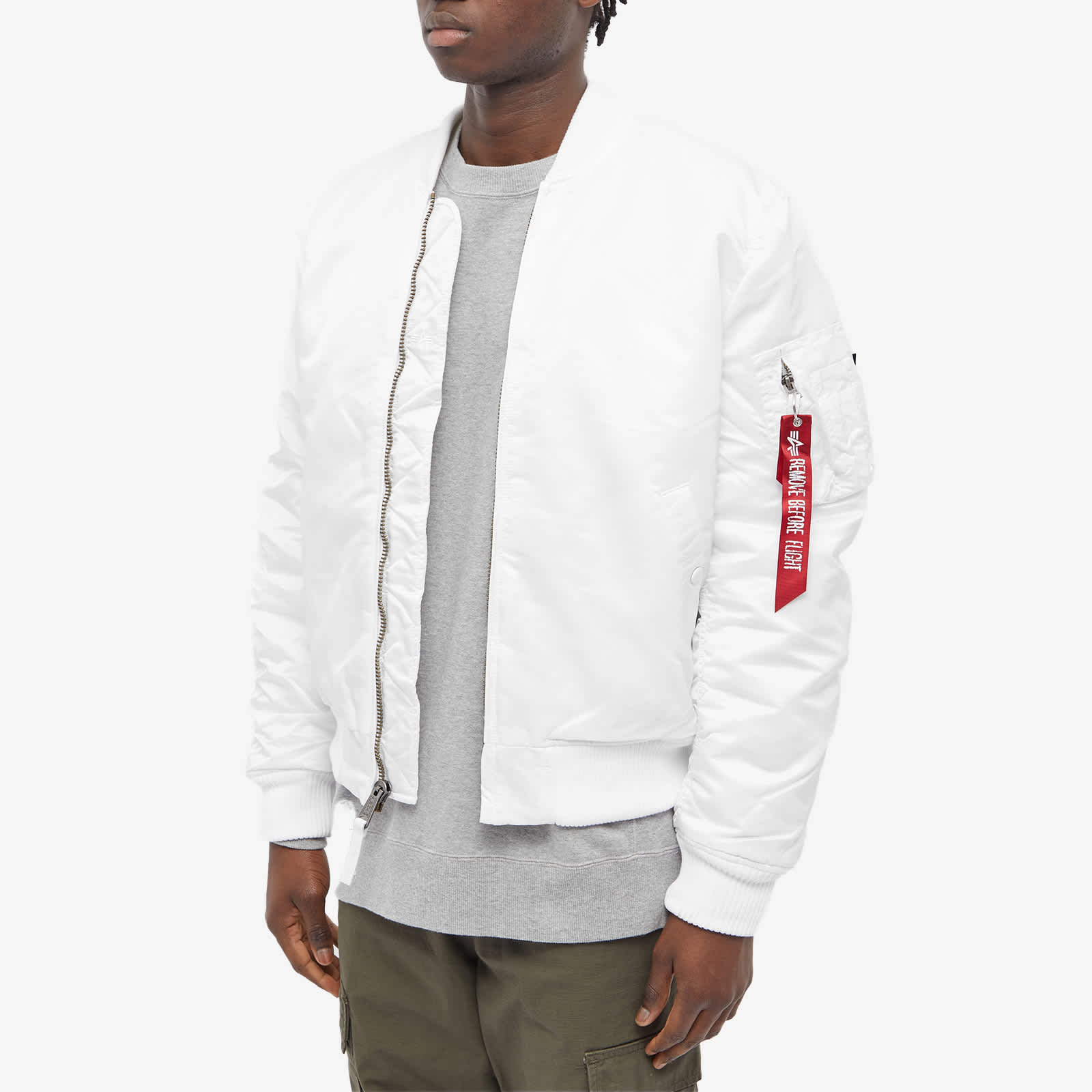 Alpha Industries MA-1 VF 59 Flight Jacket - White