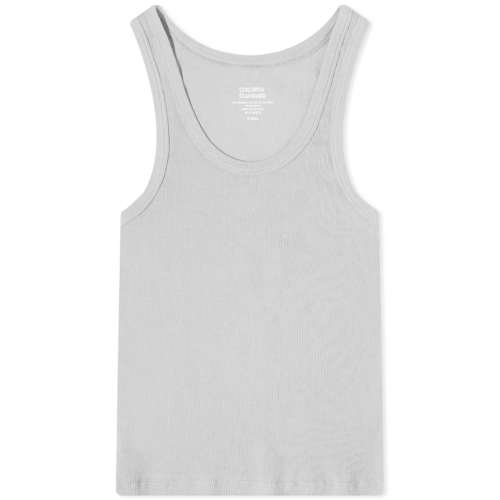 Colorful Standard Organic Rib Tank Top Cloudy Grey END. (GB)