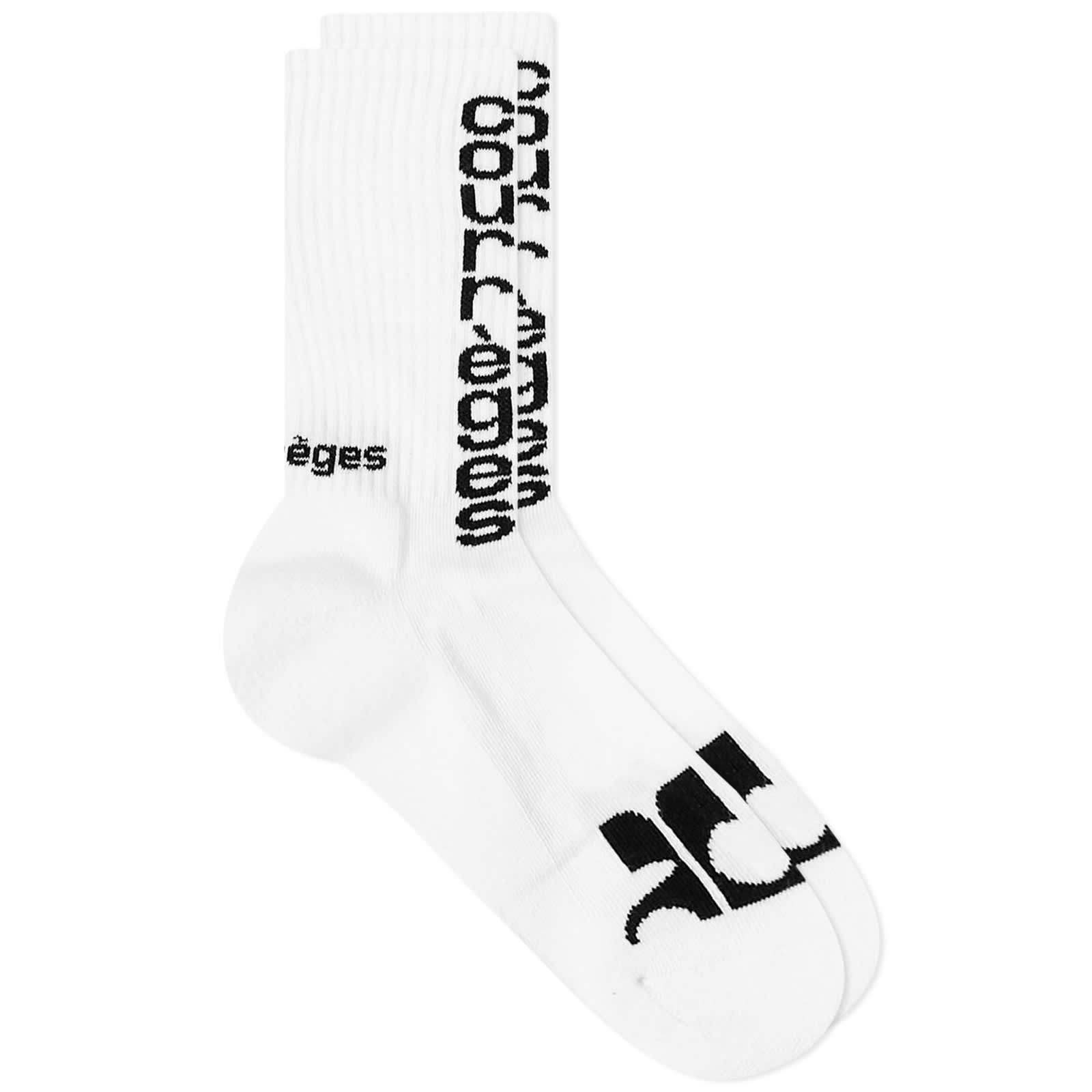 Courr ges Shell Socks Blanc END US courr-ges-shell-socks-blanc-end-us
