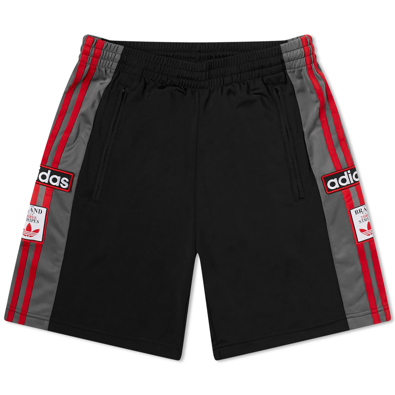 Adidas Adibreak Short - Black, Grey Four & Better Scarlet