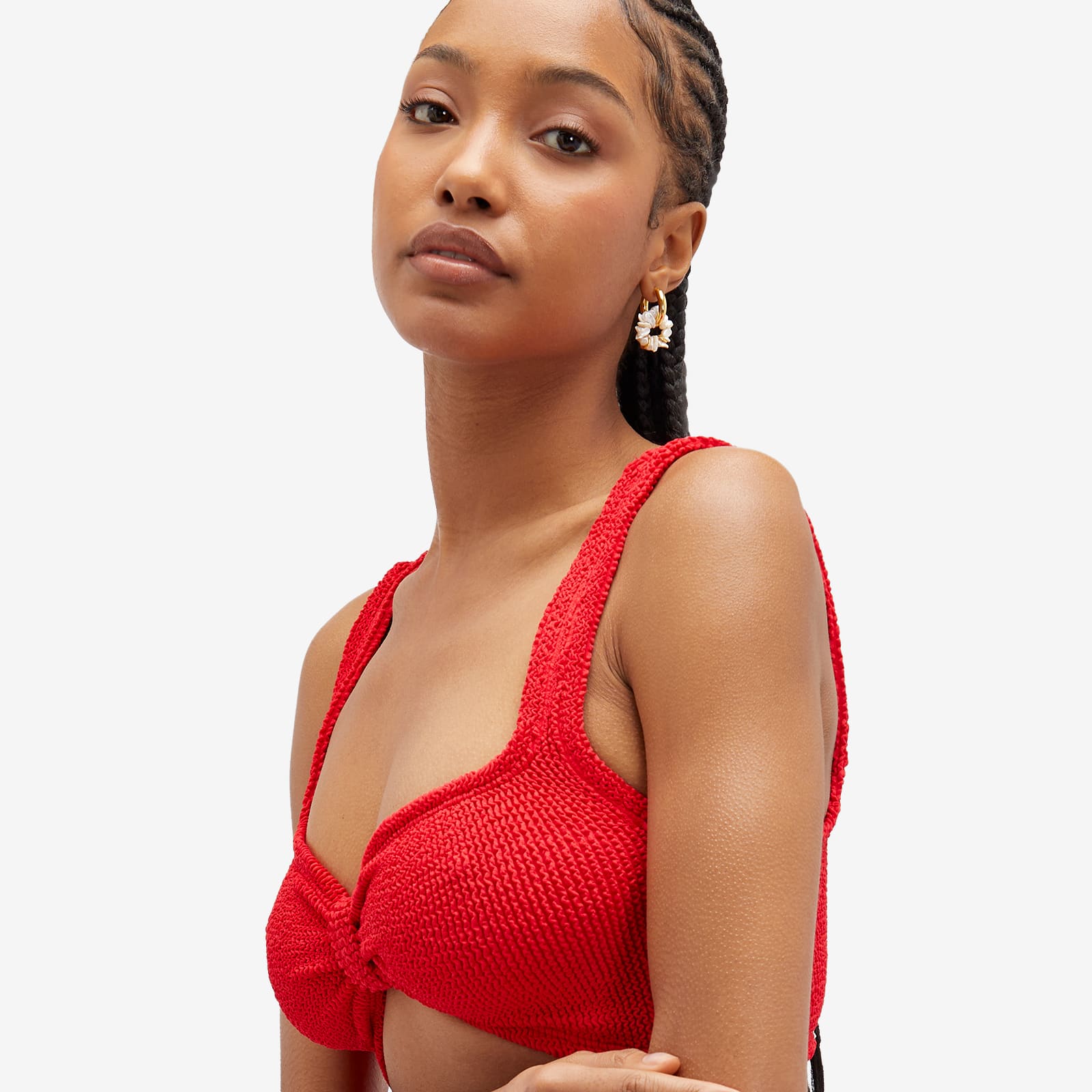 Hunza G Bonnie Bikini Red END hunza-g-bonnie-bikini-red-end