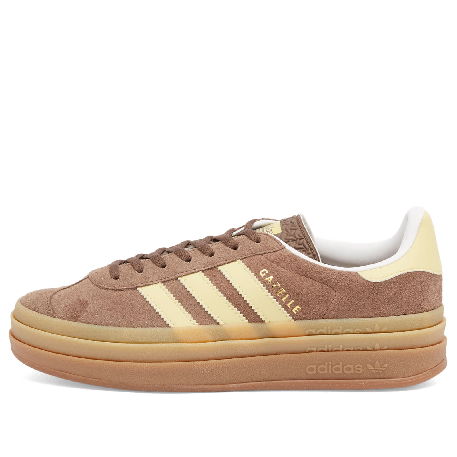 Adidas Gazelle Bold W - Earth Strata, Yellow & White