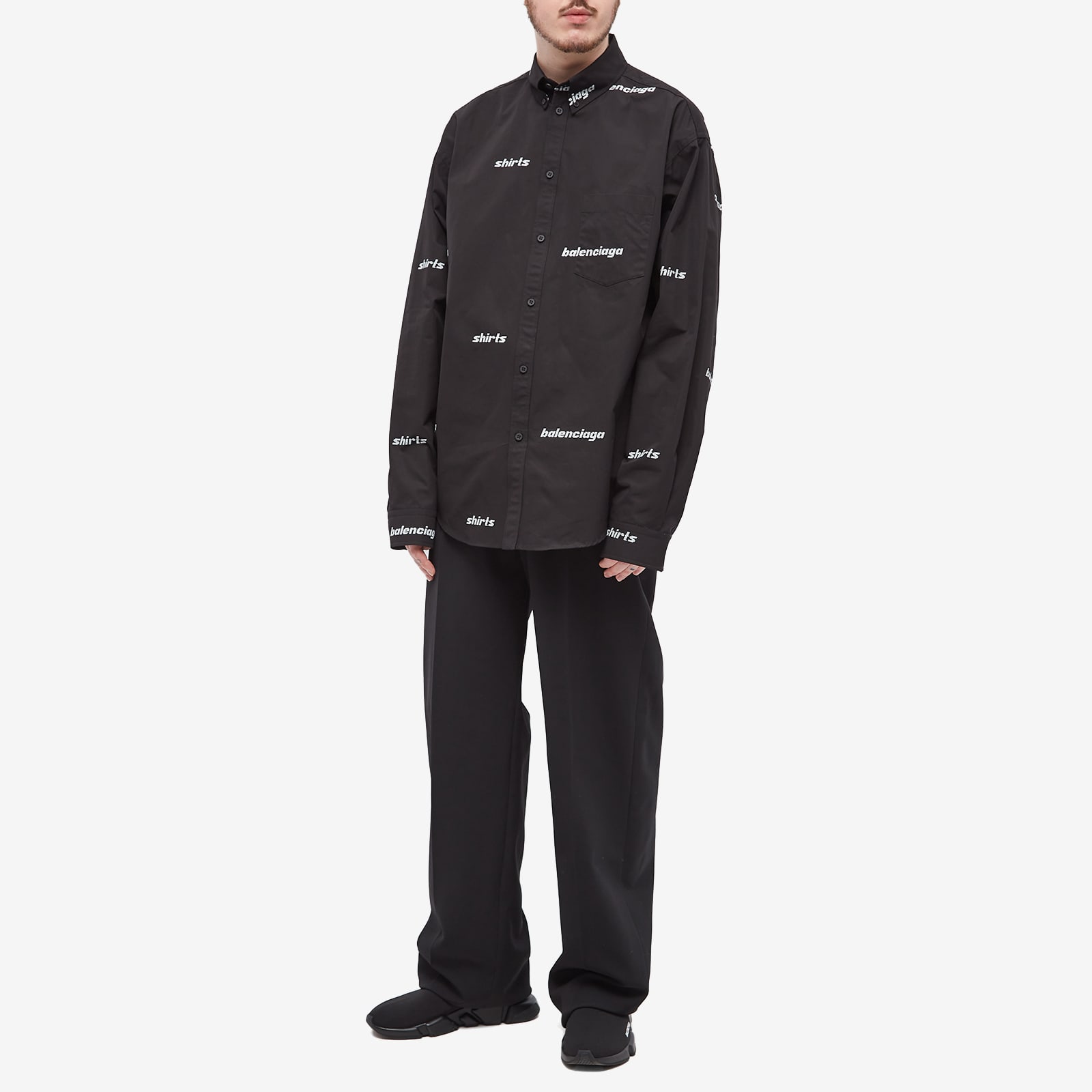 balenciaga all over t shirt