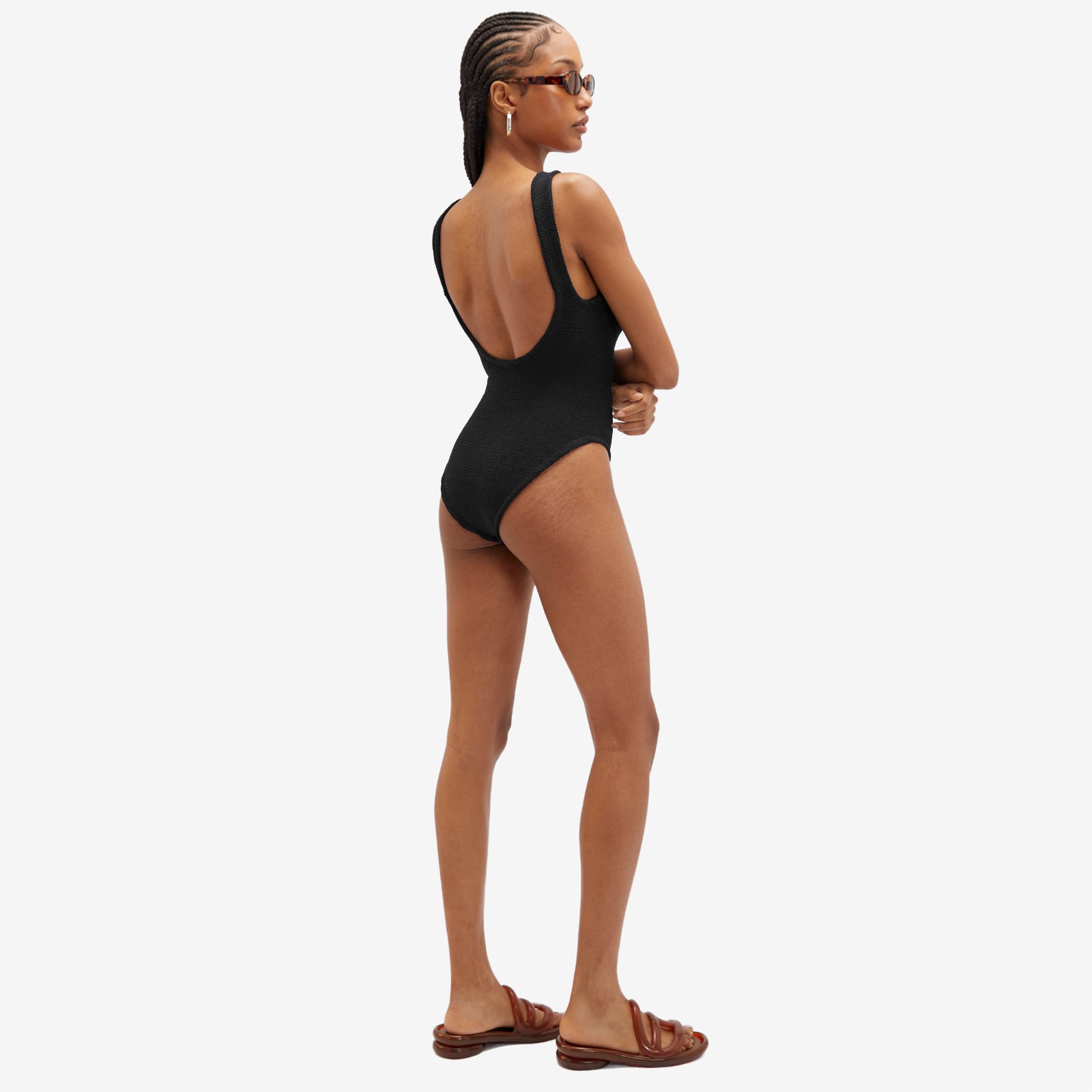 Hunza G Domino Swimsuit - Black