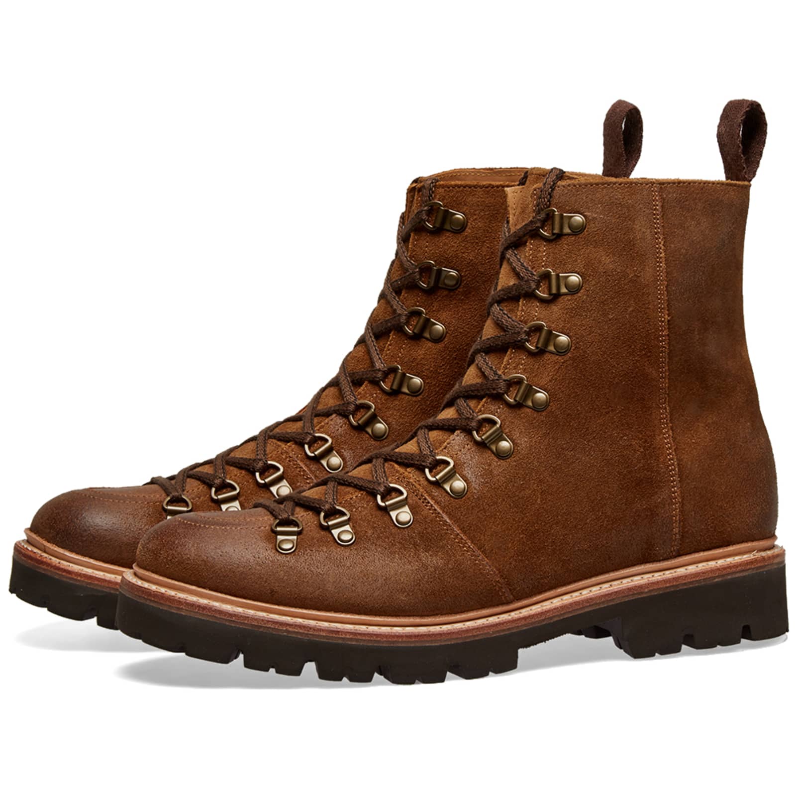 Grenson Brady Boot Snuff Burnishing Suede END. (US)