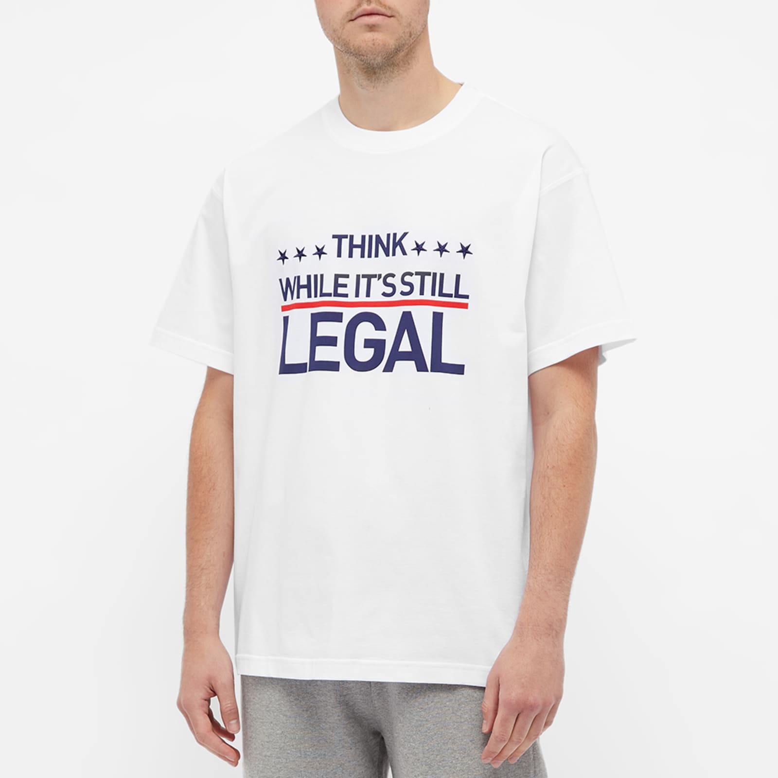 VETEMENTS Human Rights T-Shirt - White