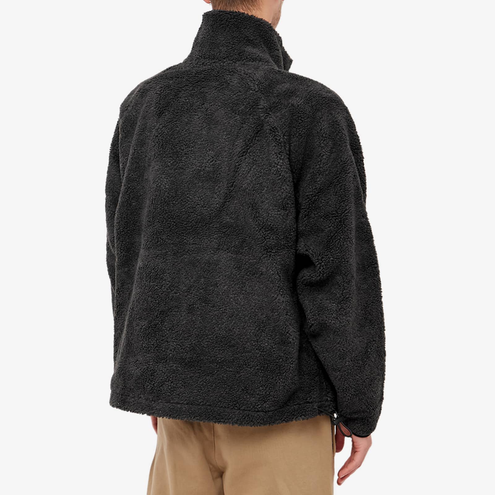 Fear of God ESSENTIALS Polar Fleece Zip Jacket - Iron