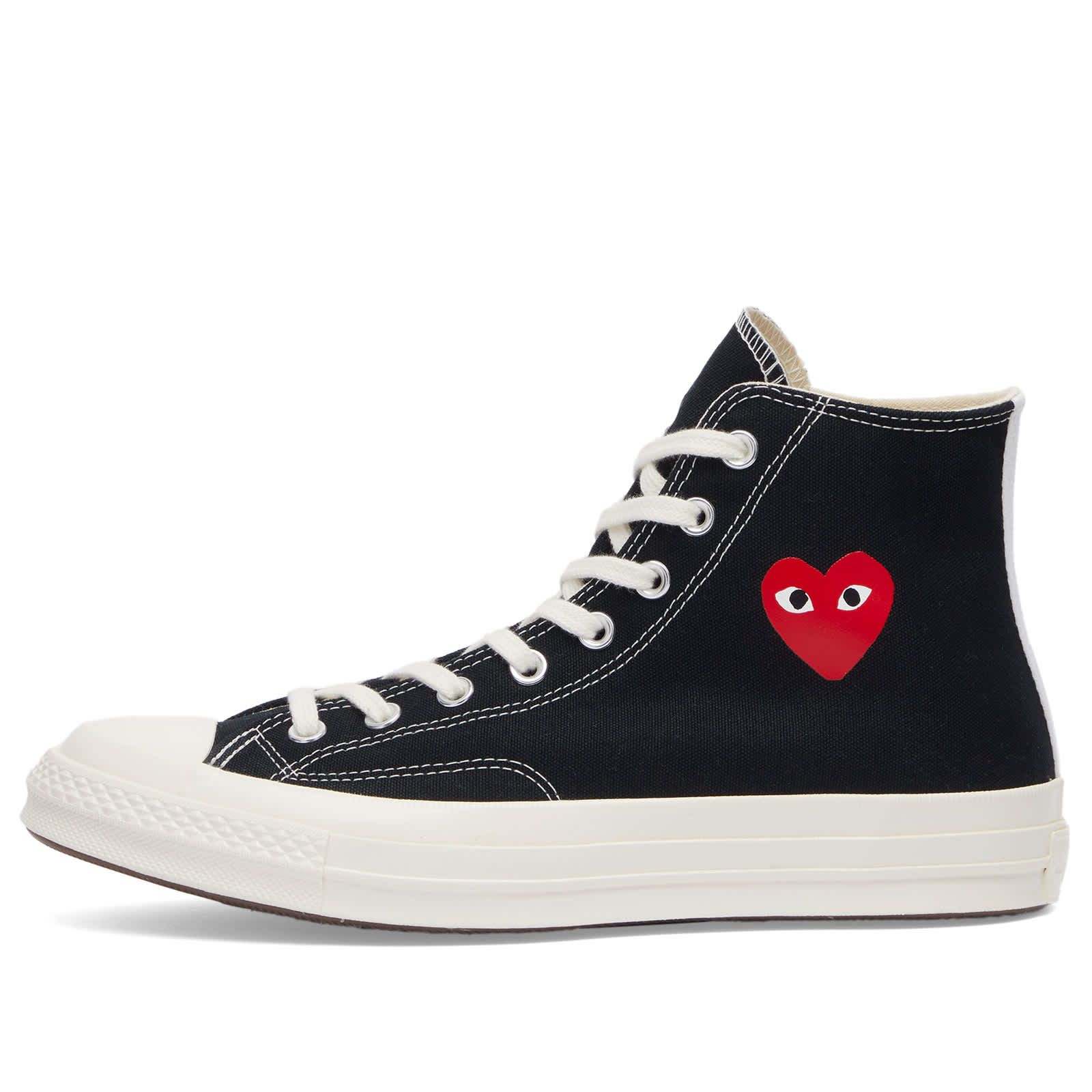 Comme des Garçons Play x Converse Chuck Taylor Red Heart 197 - Black