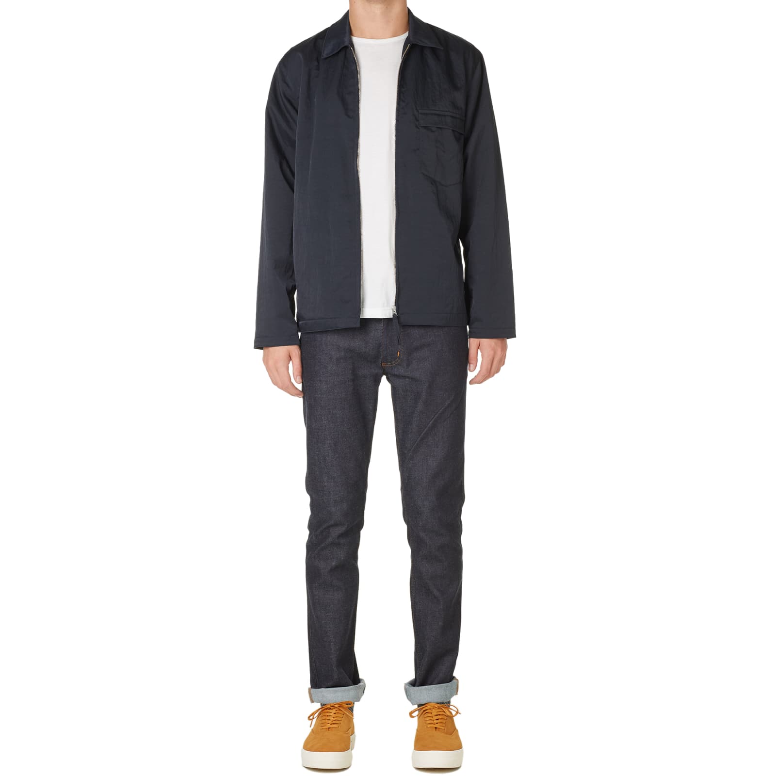 Our Legacy Tech Jacket Navy Pigment Nylon END. (GB)