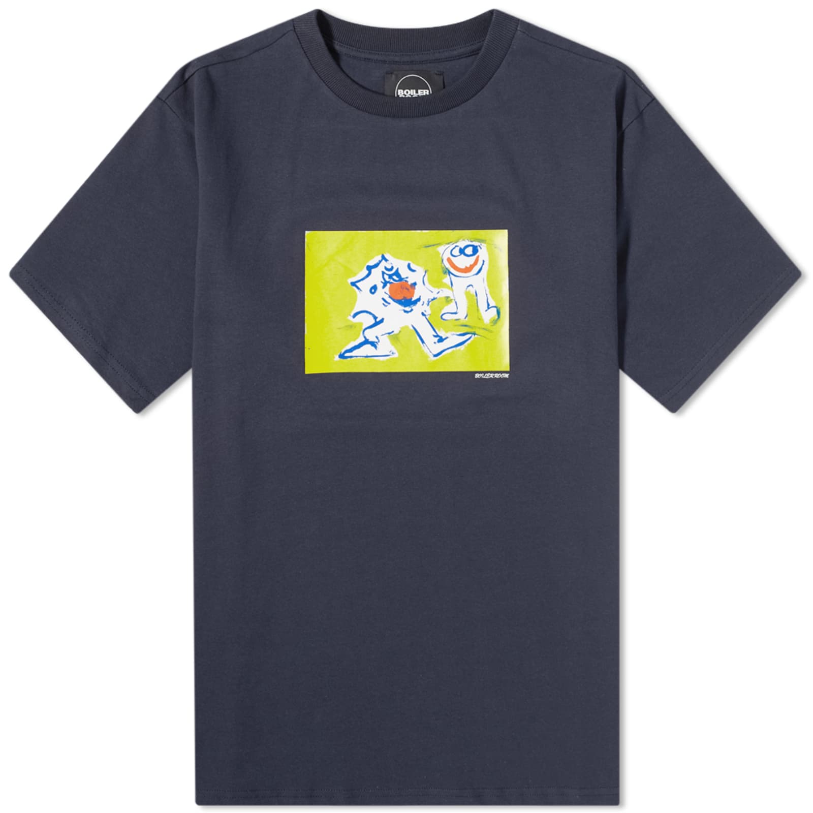 Boiler Room x Eris Drew Morphing Daisy T-Shirt - Navy