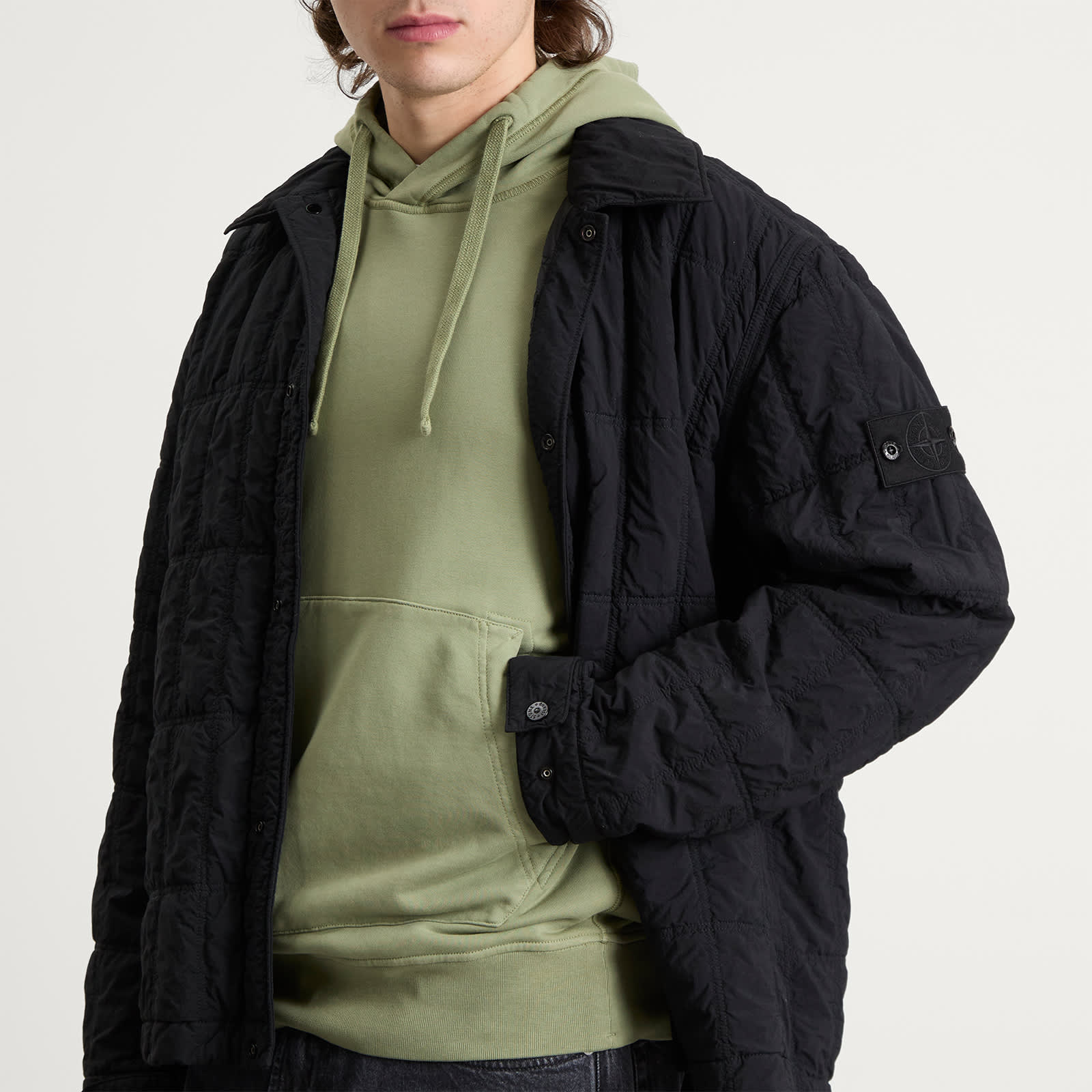 Stone Island Ghost Nylon Smerigliato PrimaLoft Jacket