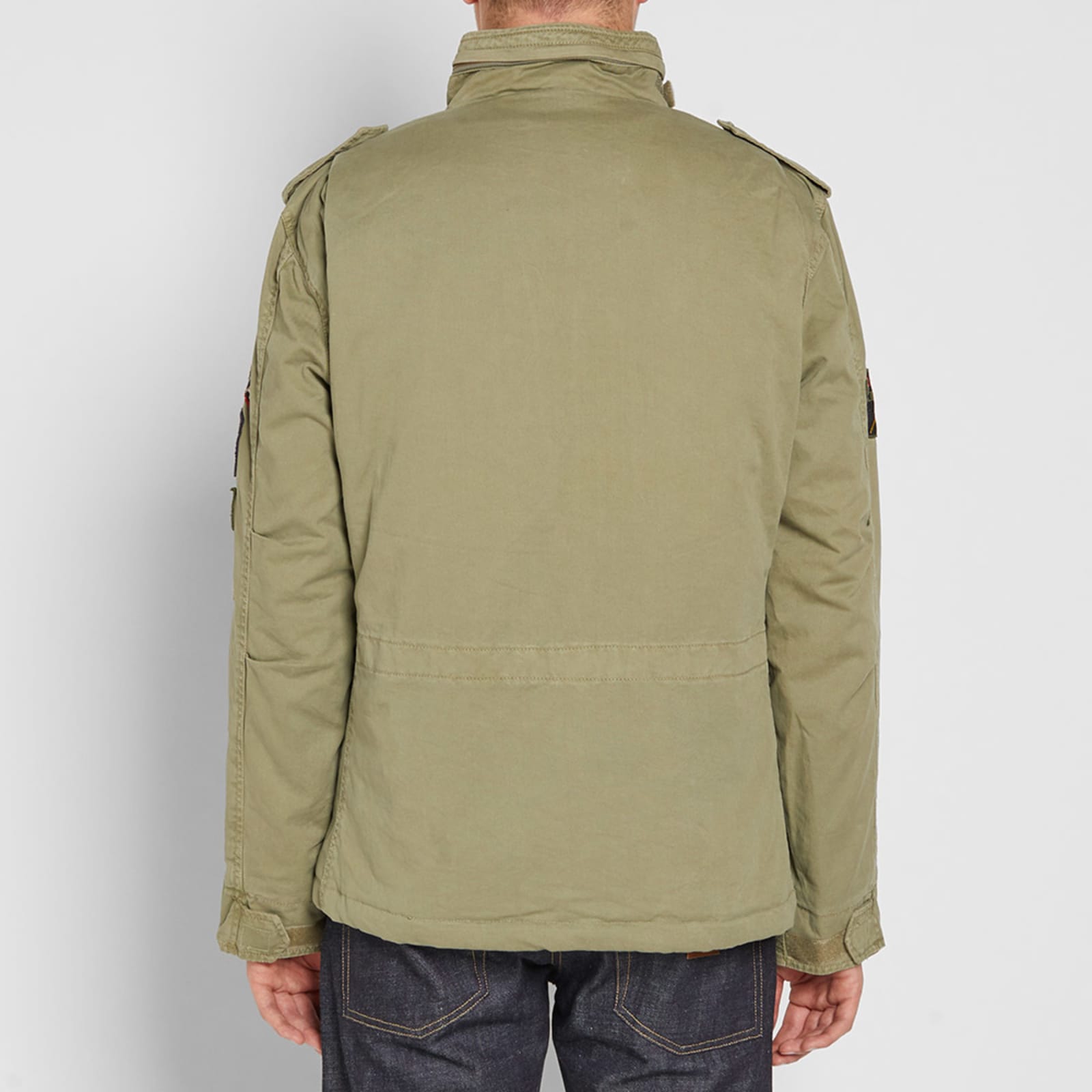 Alpha Industries Vintage M65 CW Patch Jacket Light Olive END.