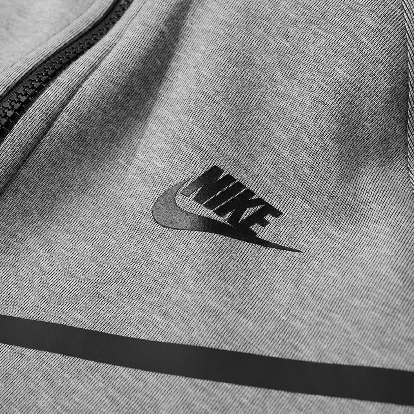 Nike Tech Fleece Windrunner Light Bone Heather & Black END. (US)
