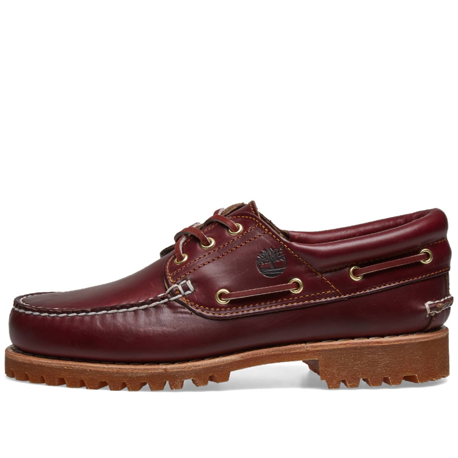 Timberland Authentic 3 Eye Classic Lug Shoe Burgundy END. (US)