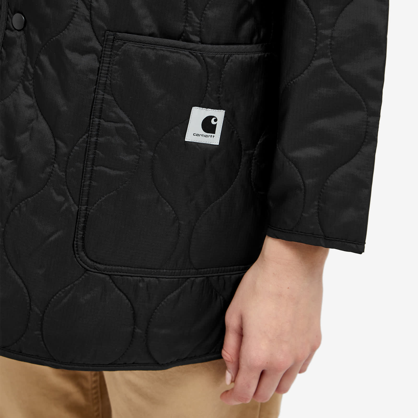 Carhartt WIP Charleston Longline Liner Jacket Black END. (HK)