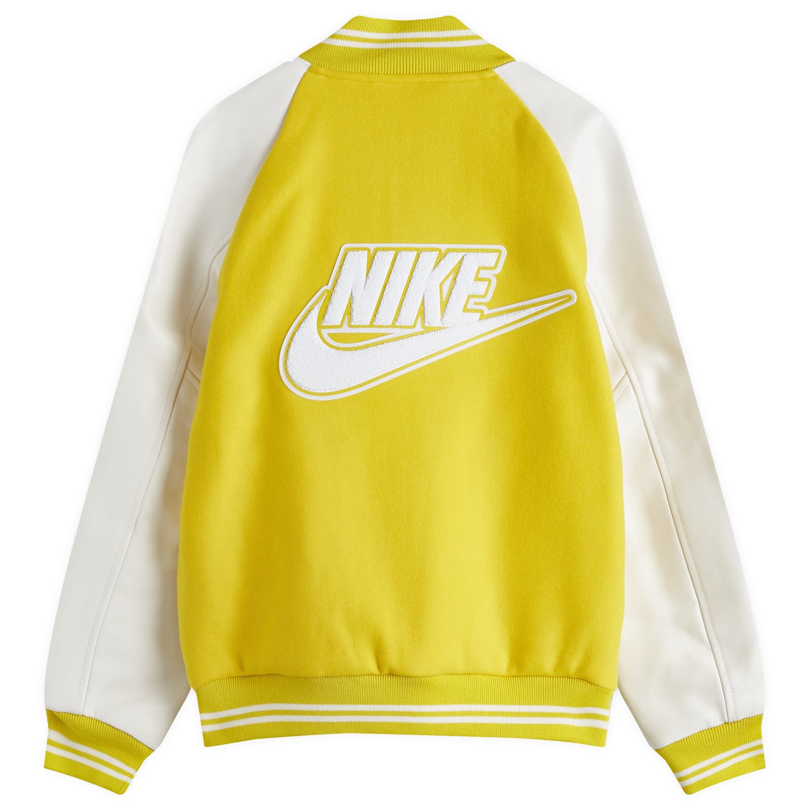 Nike x Nigo Varsity Jacket Yellow & White END. (US)
