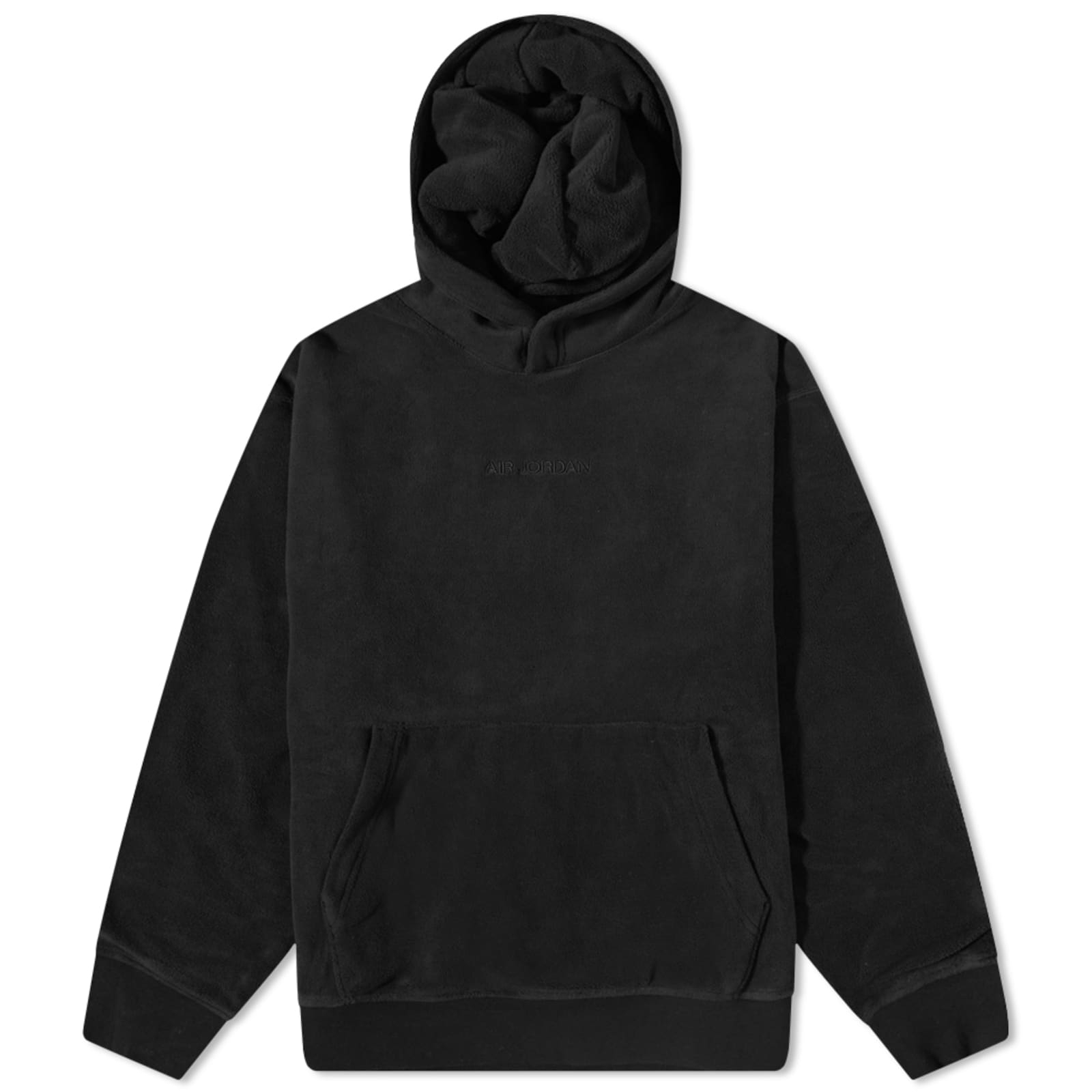 Jordan fleece hoodie black Clearance