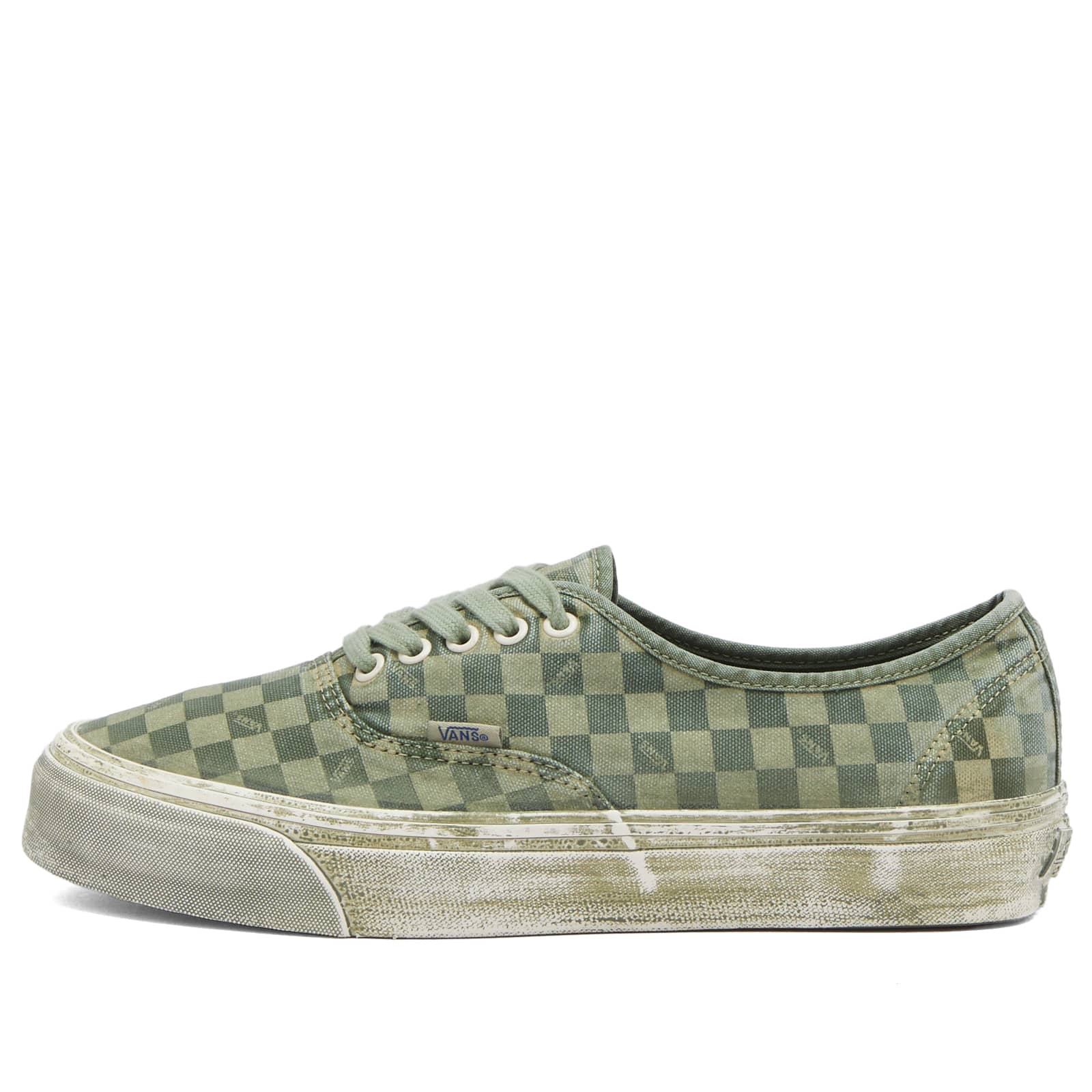 Vans LX Authentic Reissue 44 - Dip Dye Checkerboard Twist Of Lime