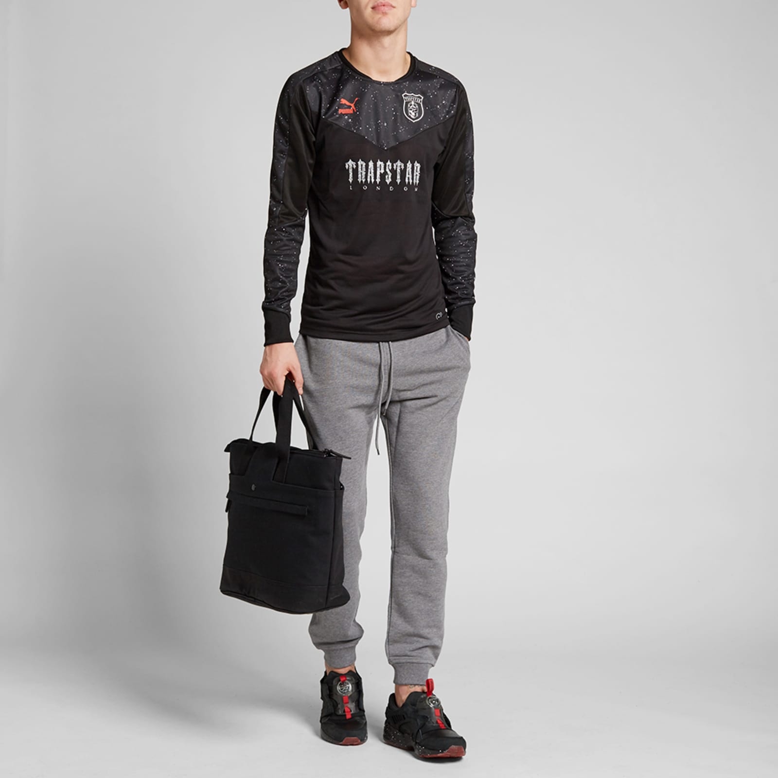 Puma x Trapstar Jersey Top Black END.