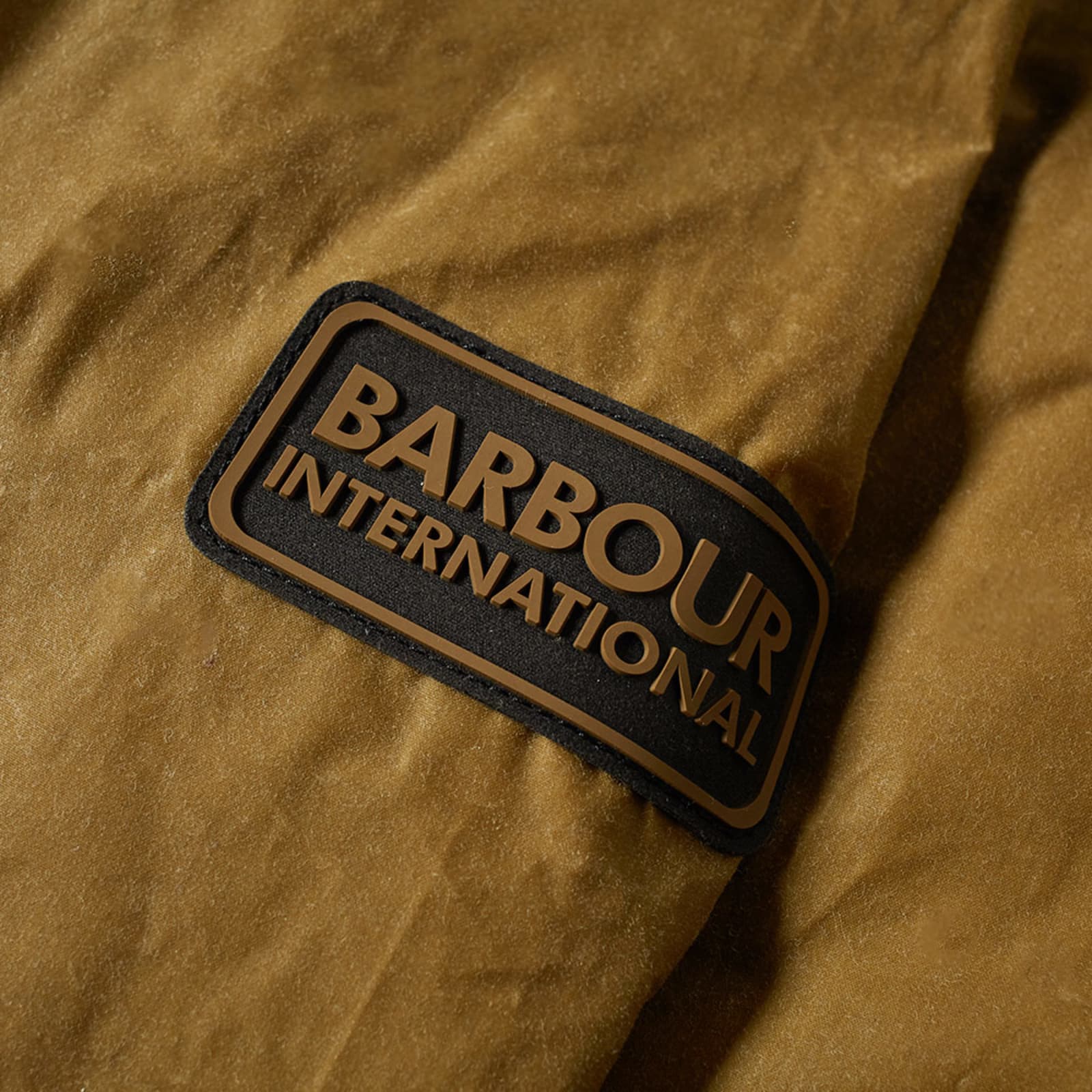 Barbour International Lightweight Duke Wax Jacket Sand END.