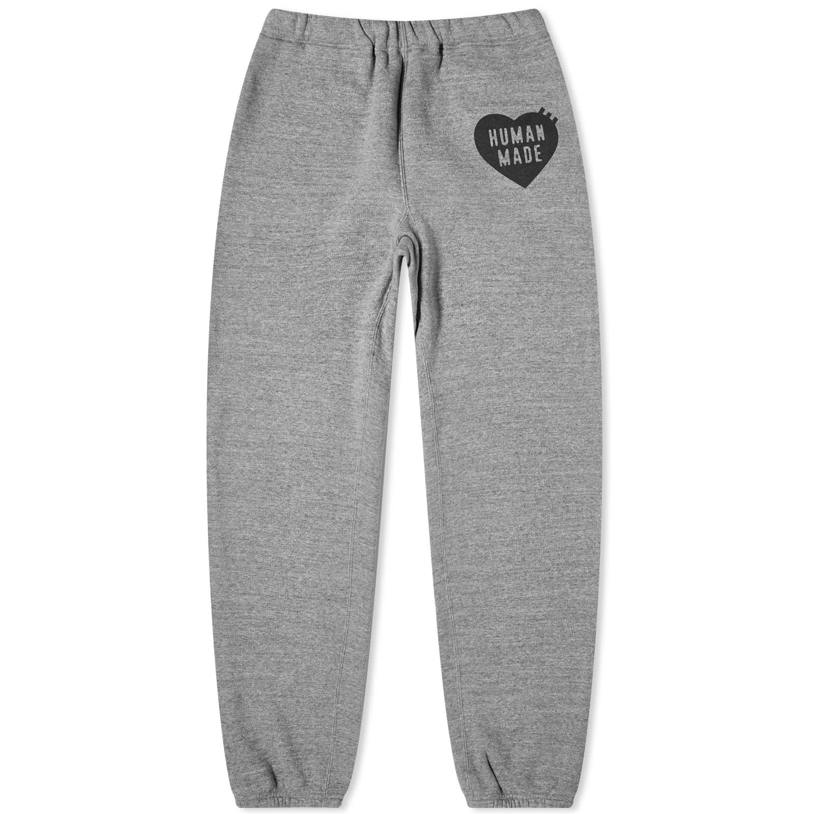 Human Made Heart Sweat Pants Grey END.