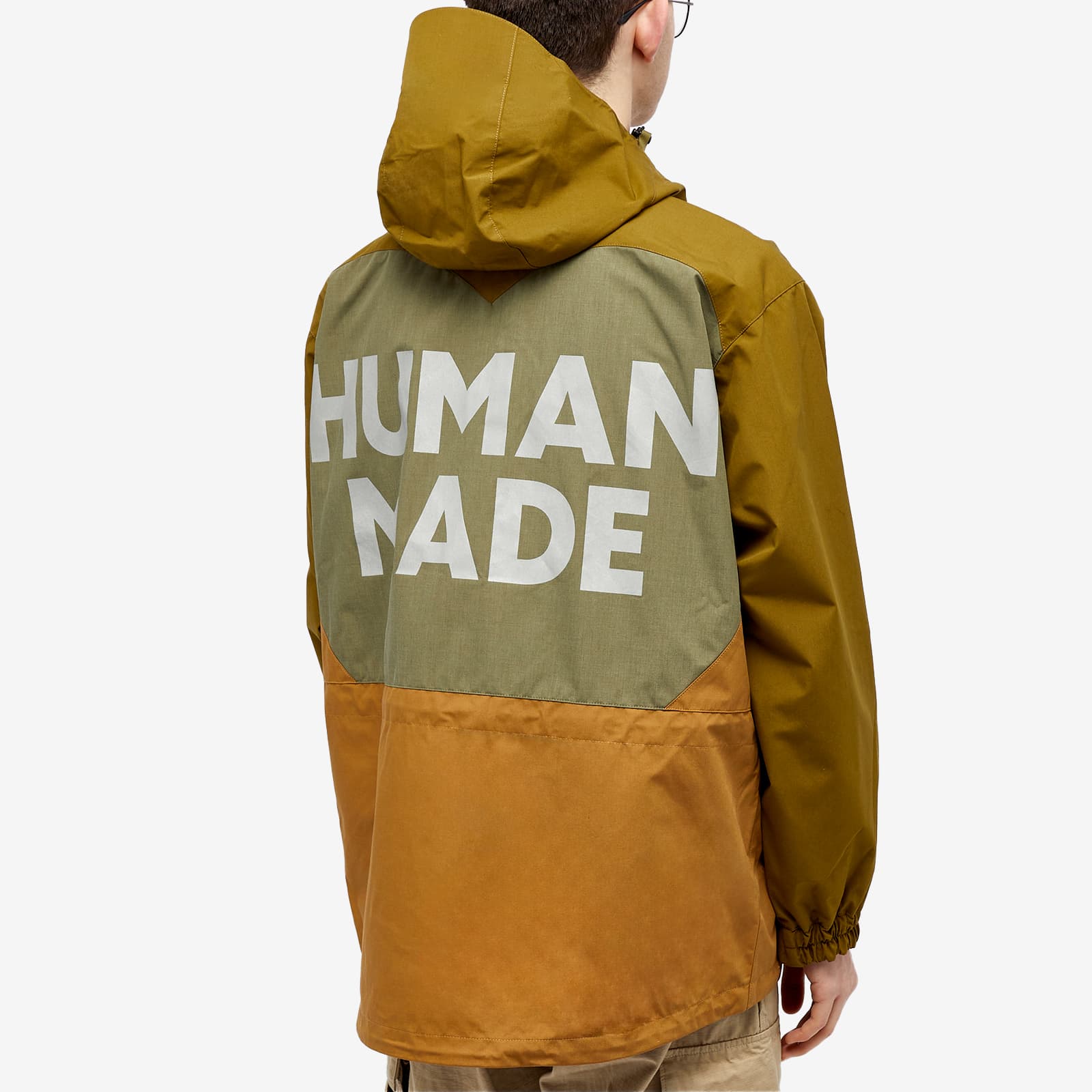 Human Made 3Layer Shell Jacket Olive Drab END.