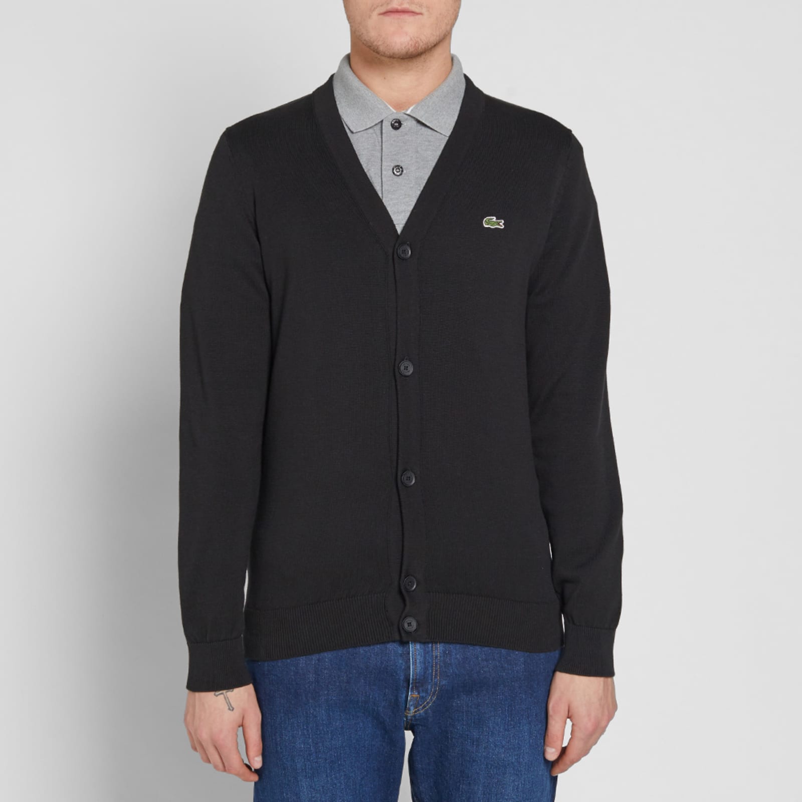 Lacoste Classic Cardigan Black END.