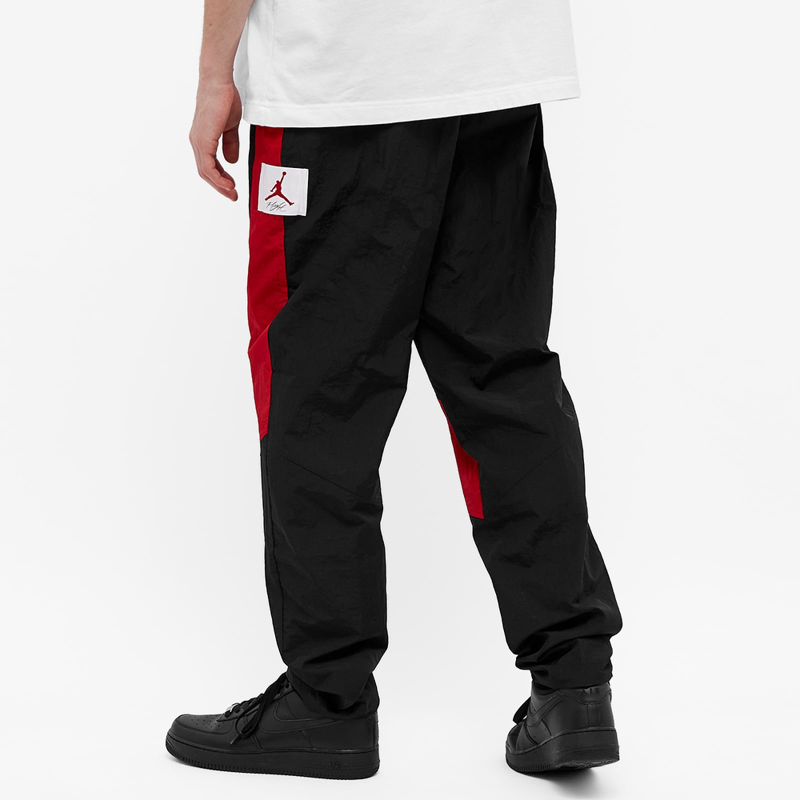 Air Jordan Flight Retro Track Pant Black & Gym Red END.