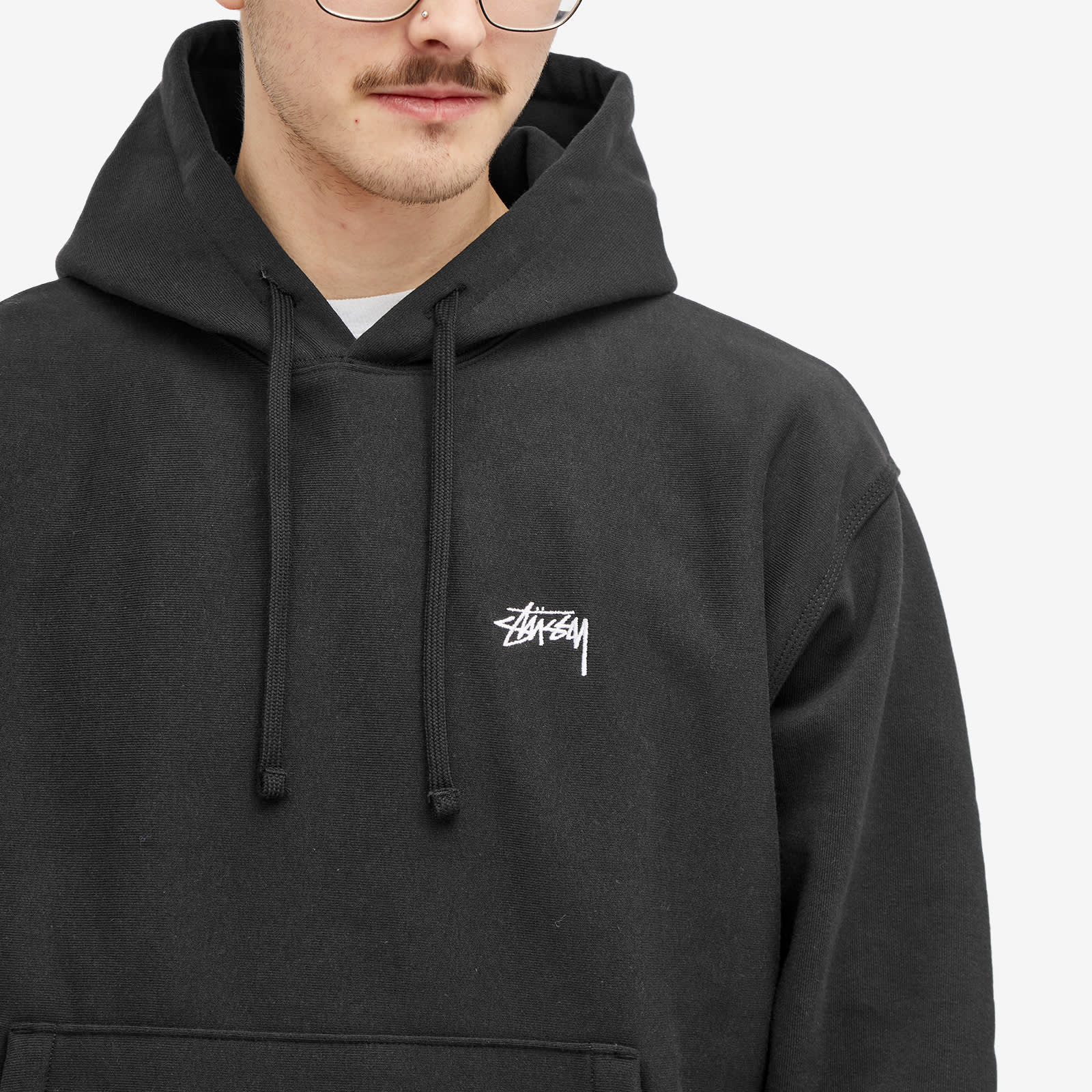 Stussy stock logo hoodie clearance