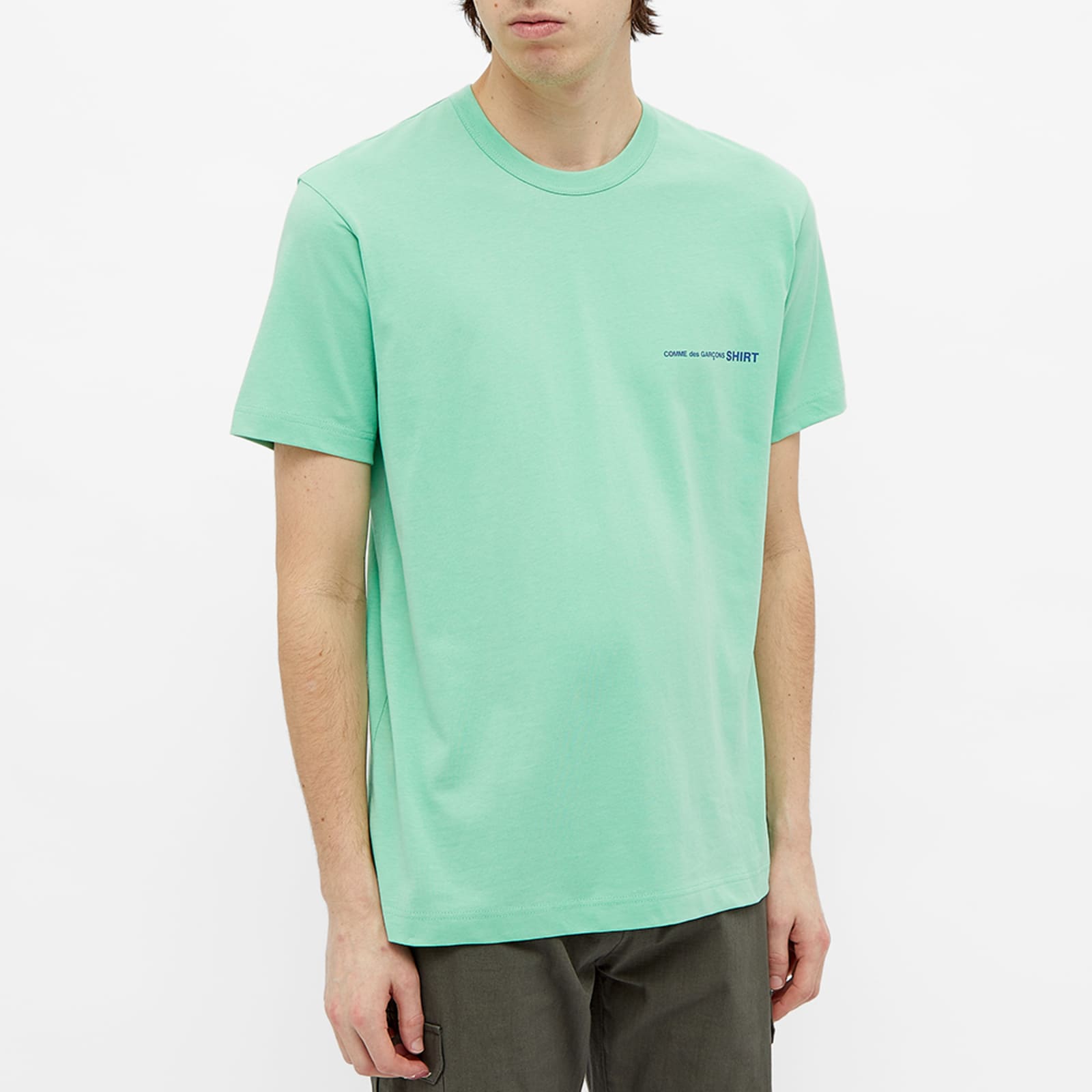 Comme des Garcons SHIRT Logo Tee - Green