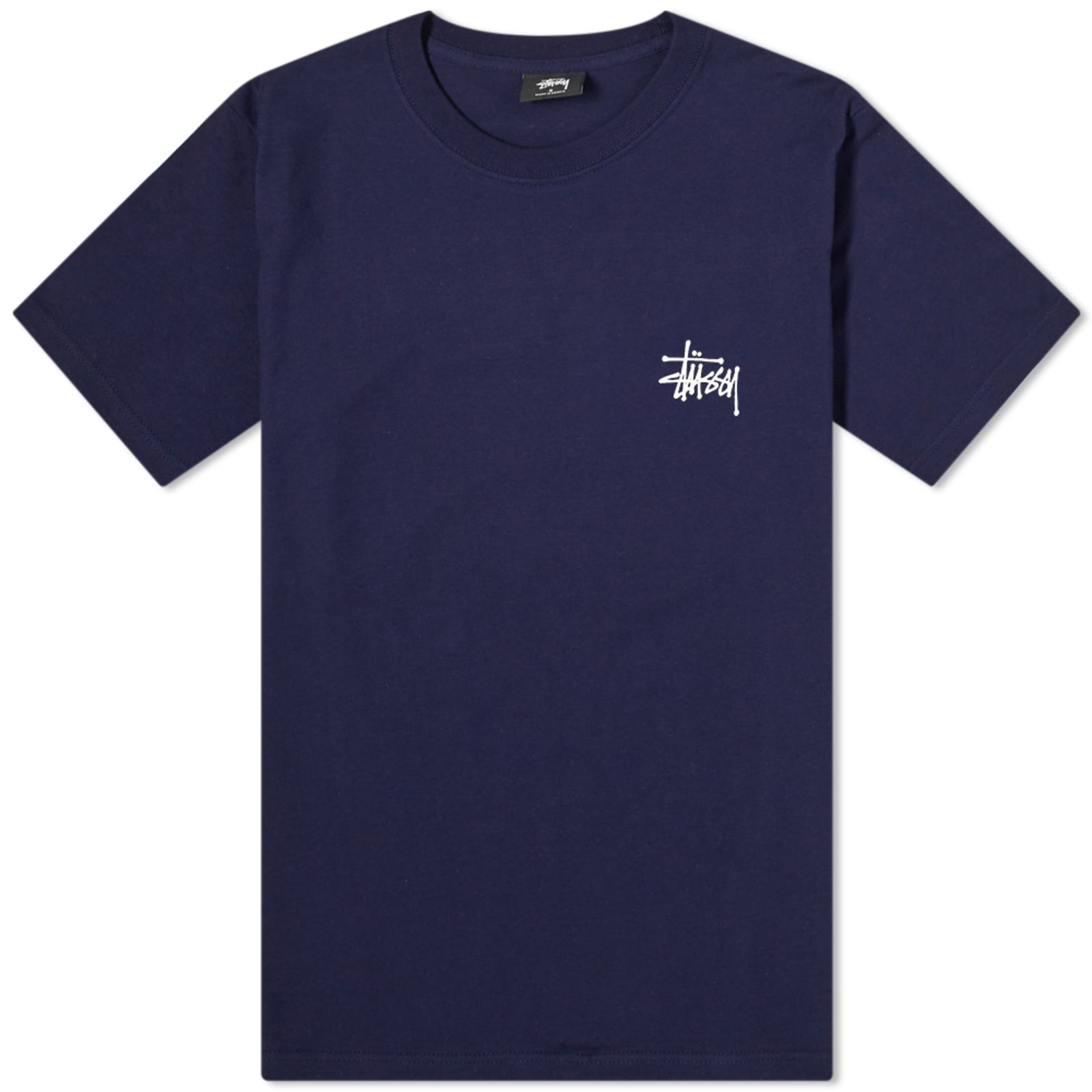 Stussy Basic Stussy TShirt Navy END.