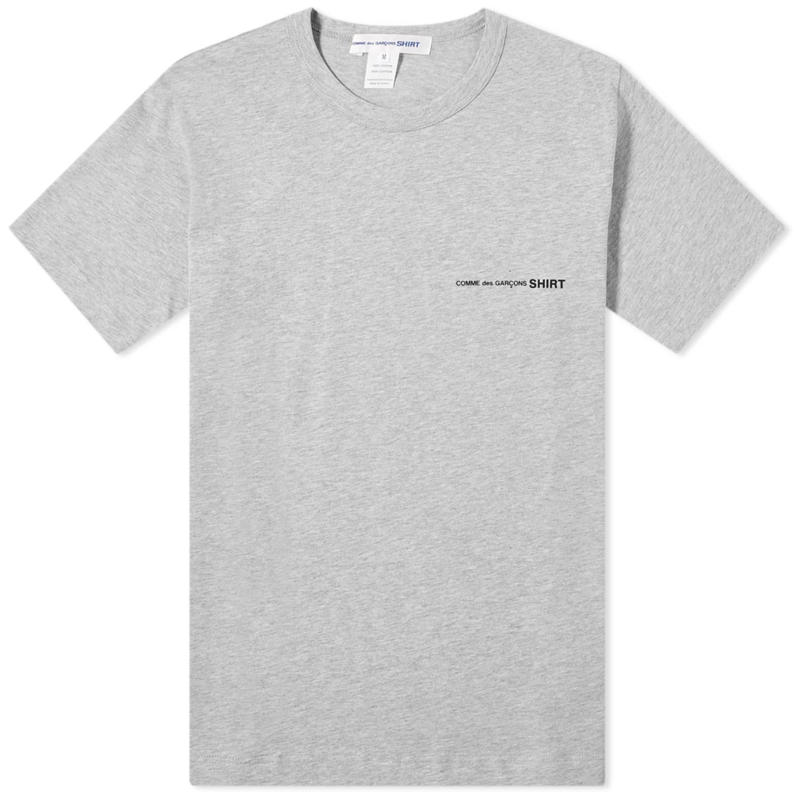 Comme des Garcons SHIRT Logo T-Shirt Grey | END.