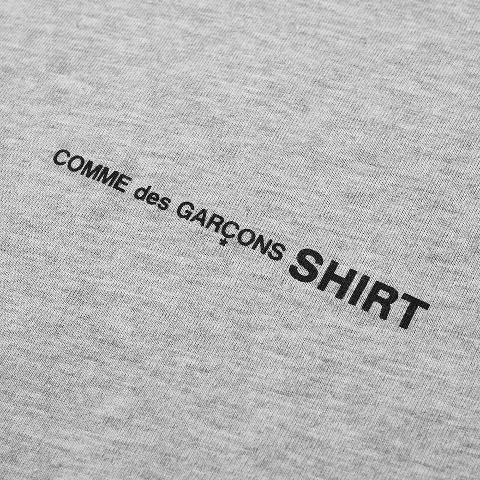 Comme des Garcons SHIRT Logo T-Shirt - Grey