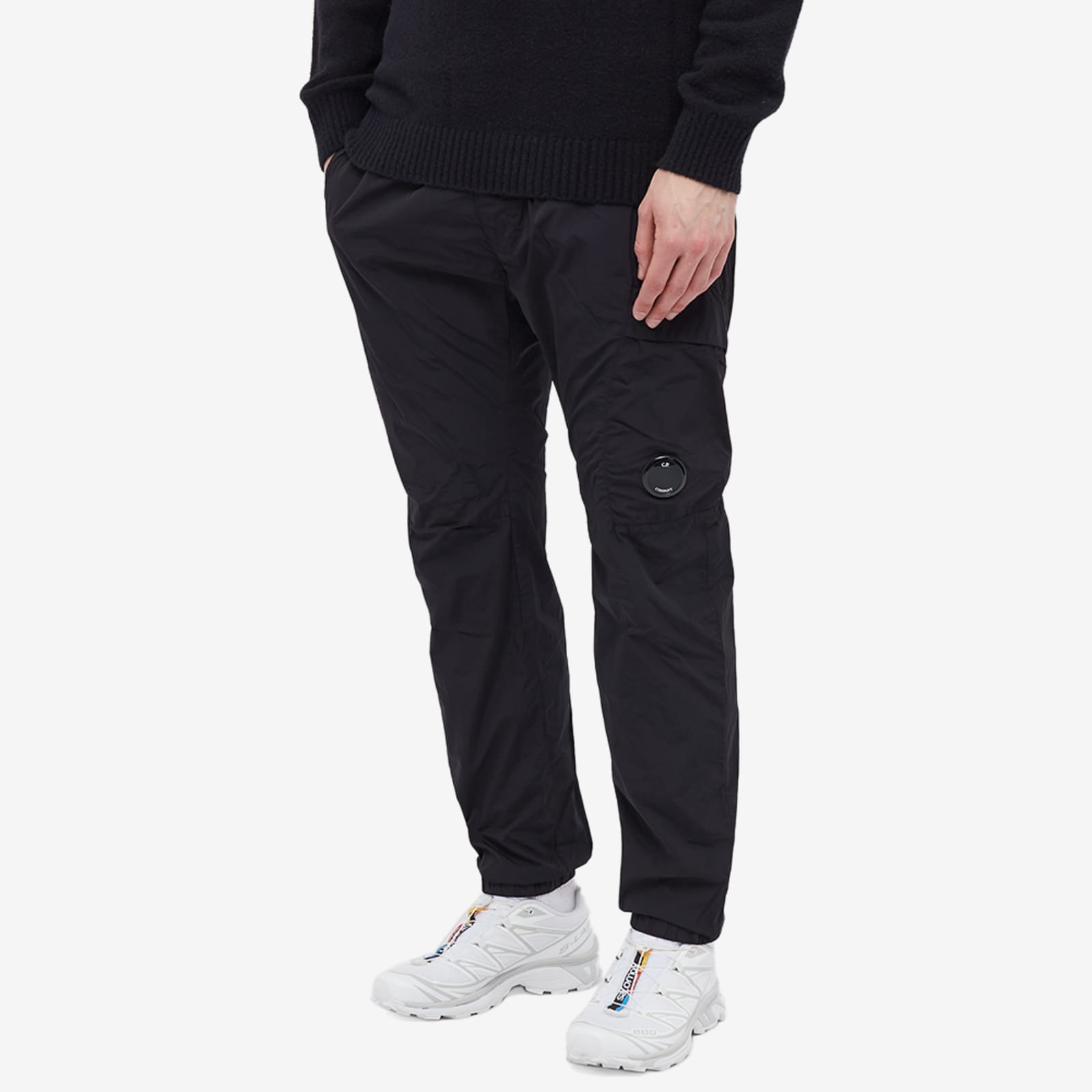 C.P. Company Lens Pocket Nylon Cargo Pants Total Eclipse END.