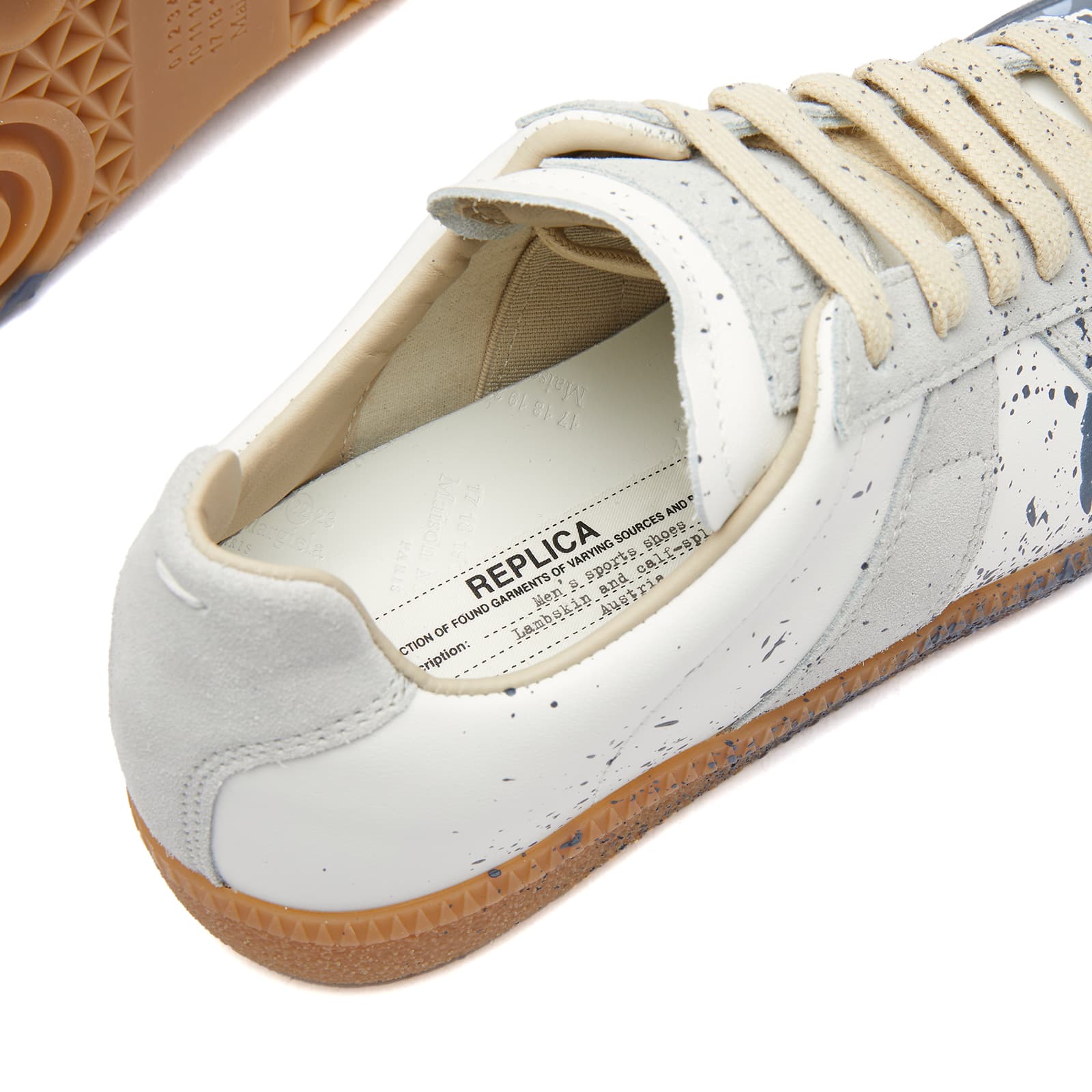 Maison Margiela Replica Sneakers - White & Pewter