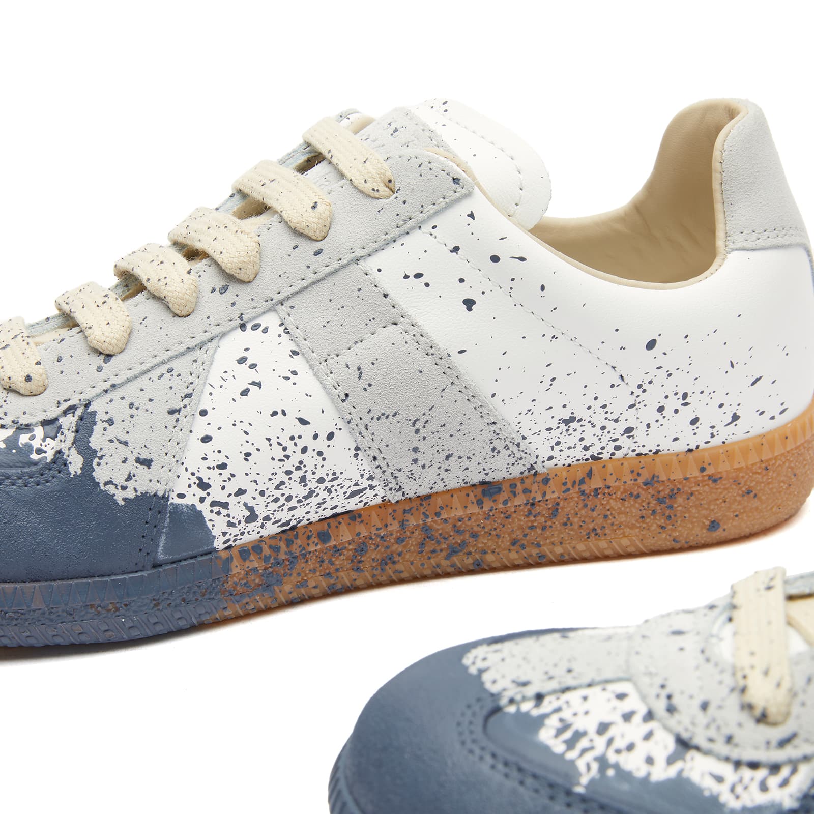 Maison Margiela Replica Sneakers - White & Pewter