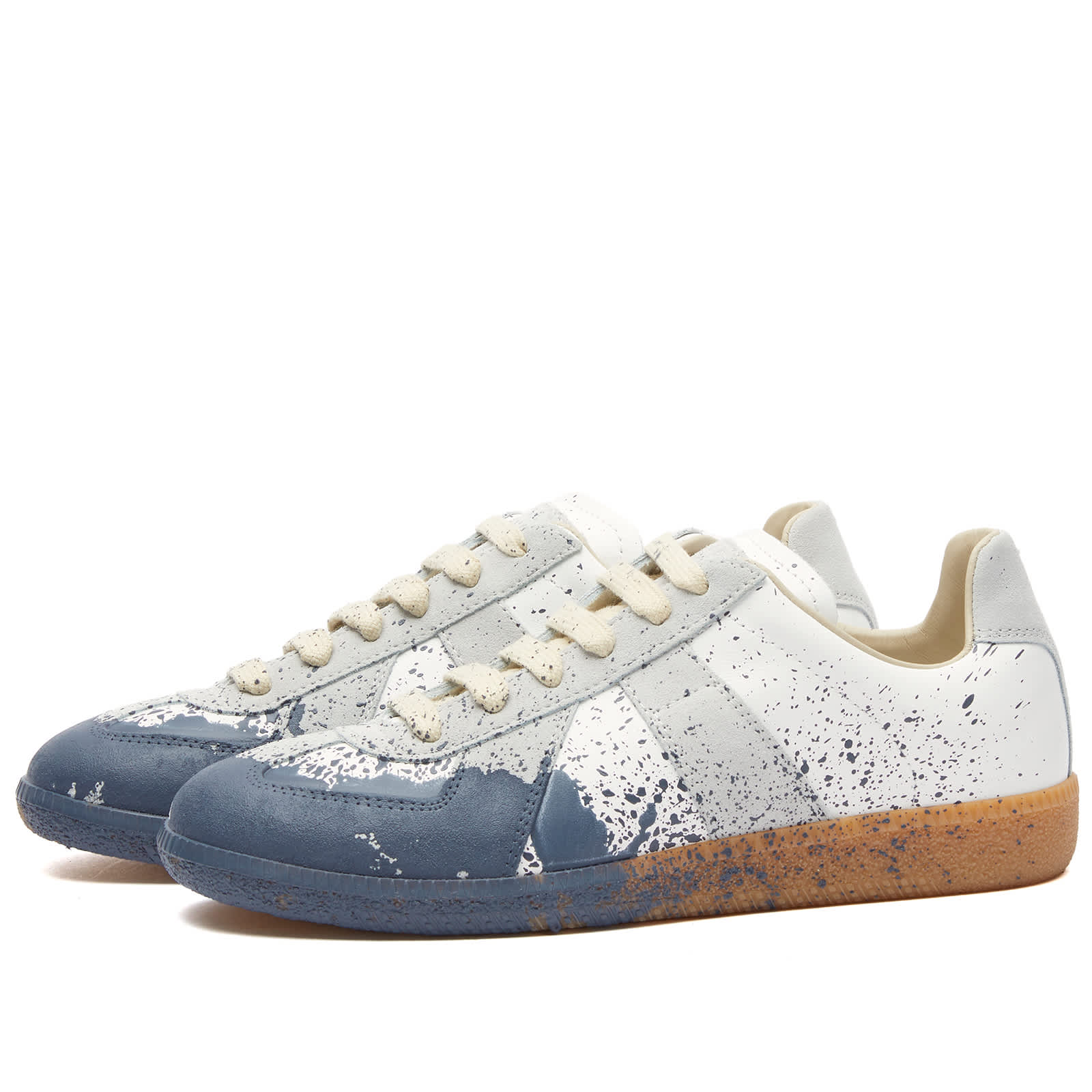 Maison Margiela Replica Sneakers - White & Pewter