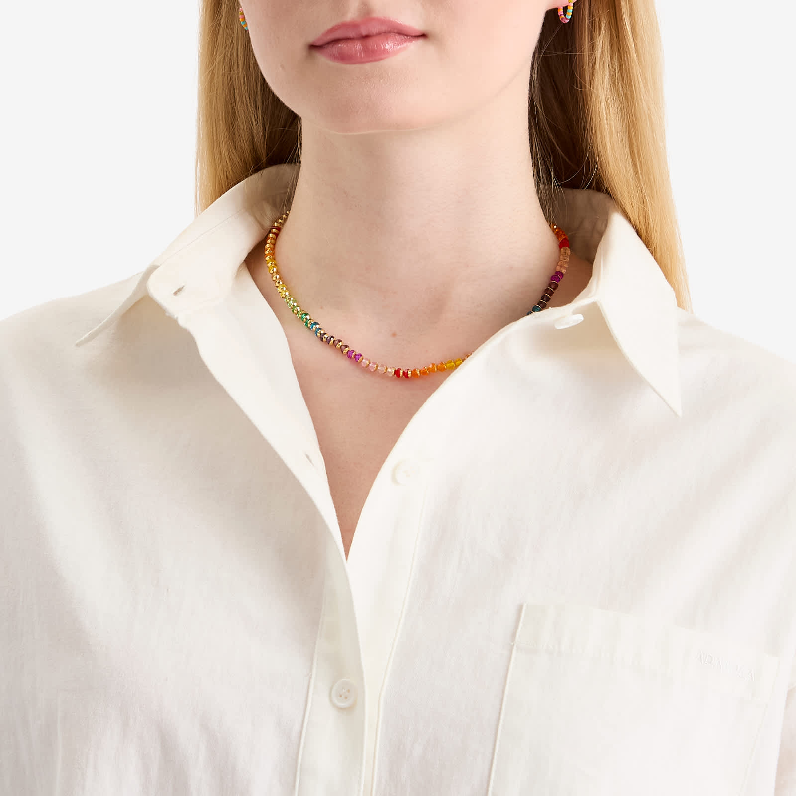Anni Lu Tennis Necklace - Multi