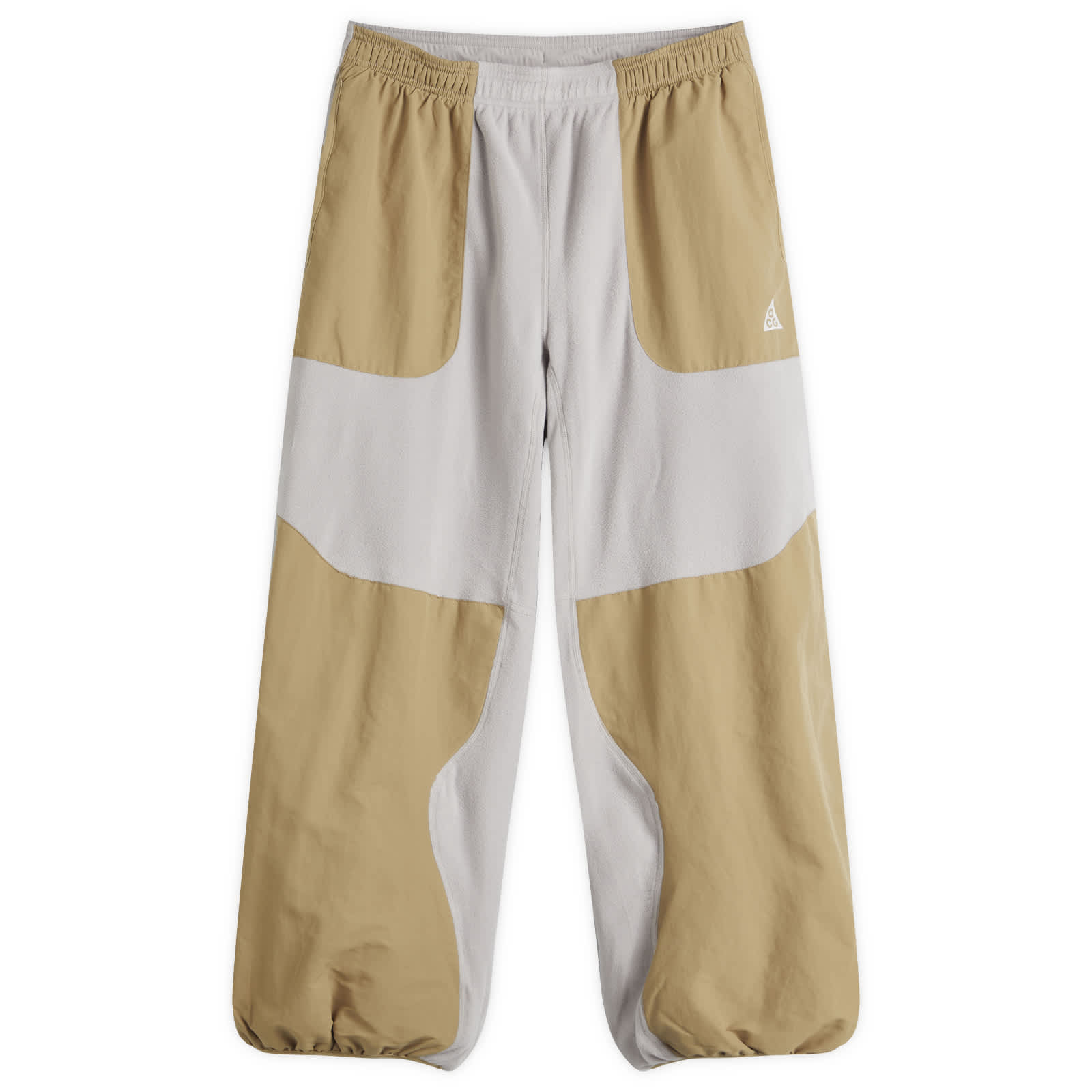 Nike ACG Wolf Tree Polartec Fleece Pant - Grey, Beige & White