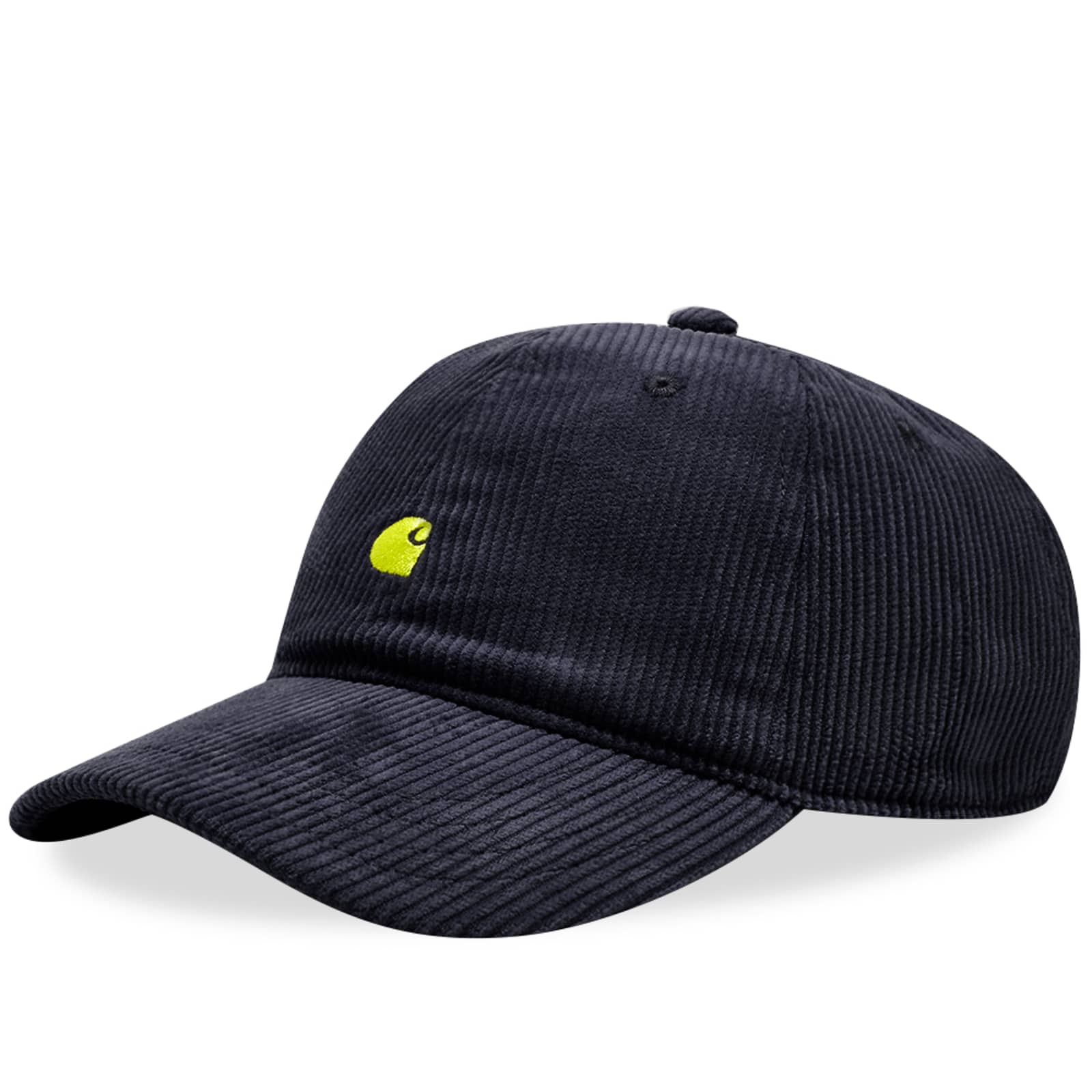 Carhartt WIP Harlem Corduroy Cap Dark Navy & Limoncello END. (GB)