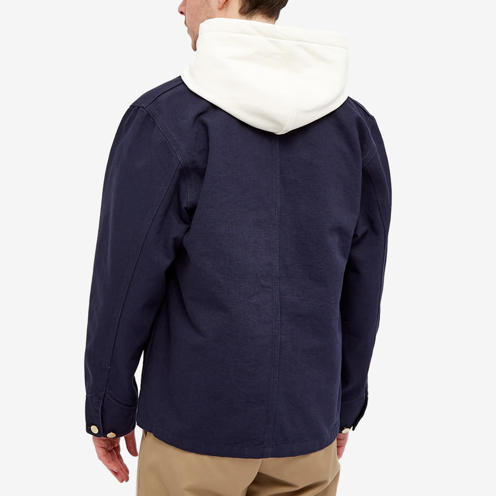 Carhartt wip michigan chore coat in dark navy Clearance