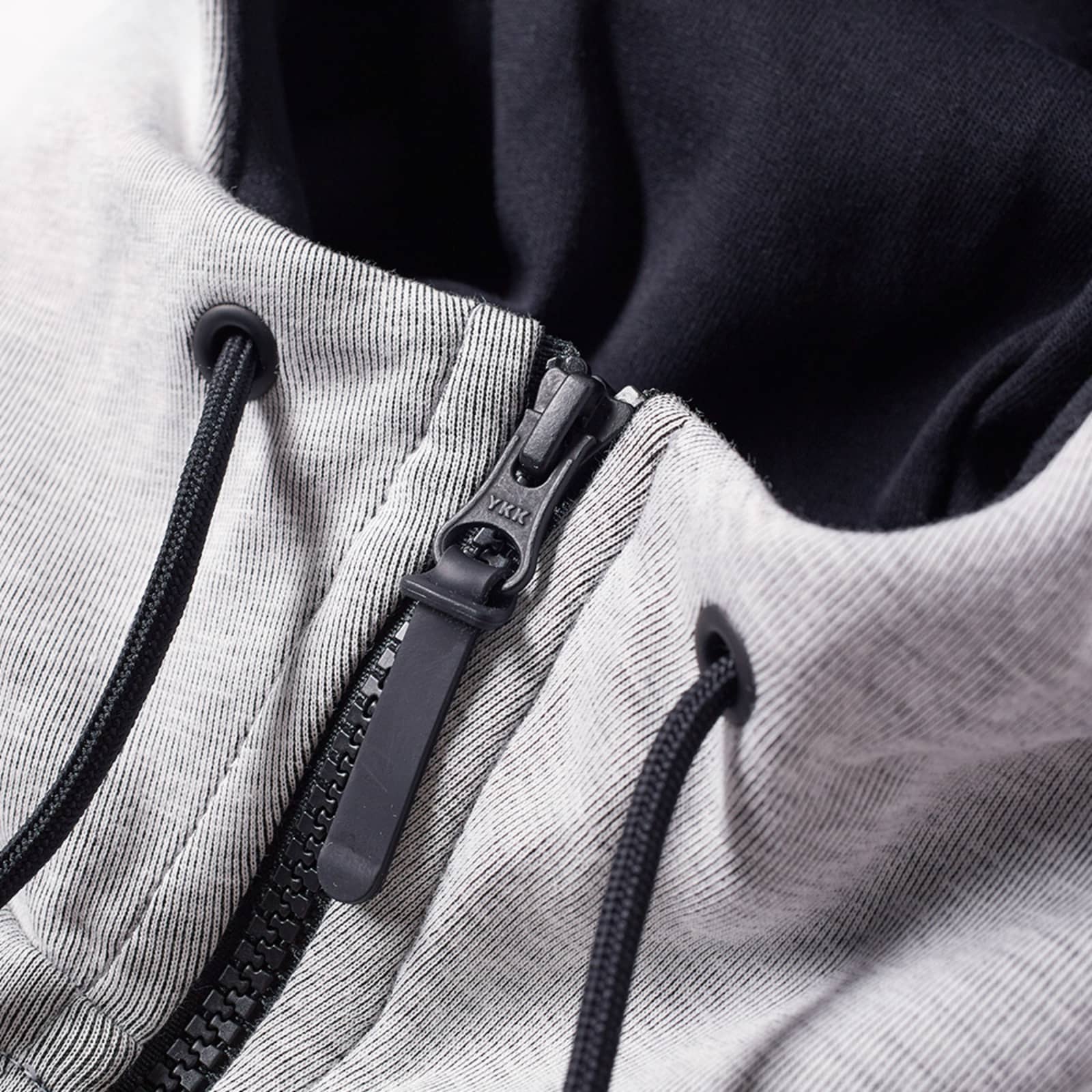 Nike Tech Fleece Windrunner - White Heather & Black