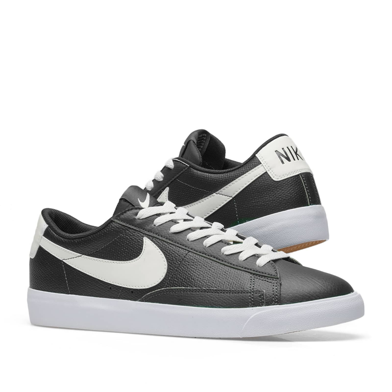 mens black leather nike blazers