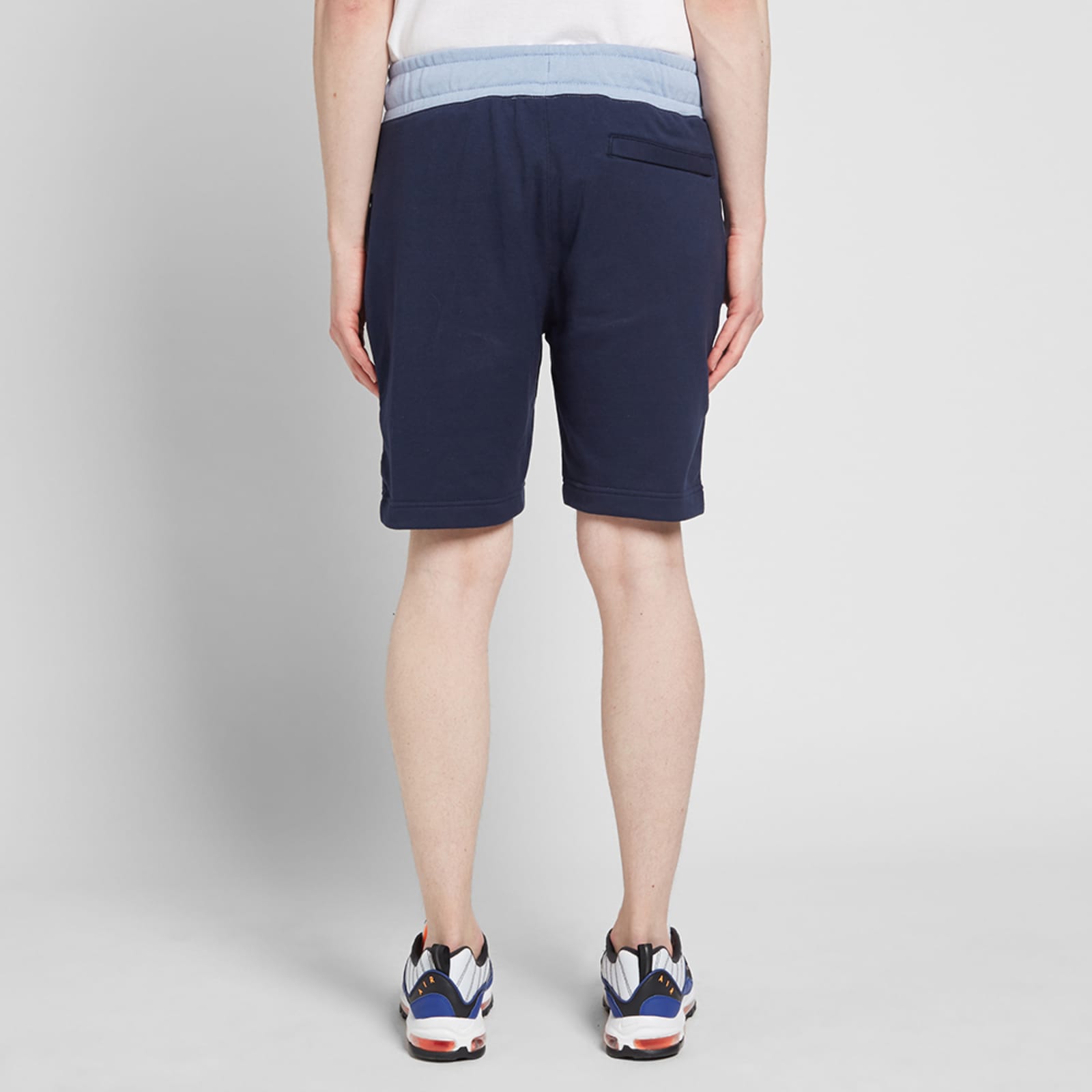 Nike Big Swoosh Short Obsidian, White & Indigo Fog END.
