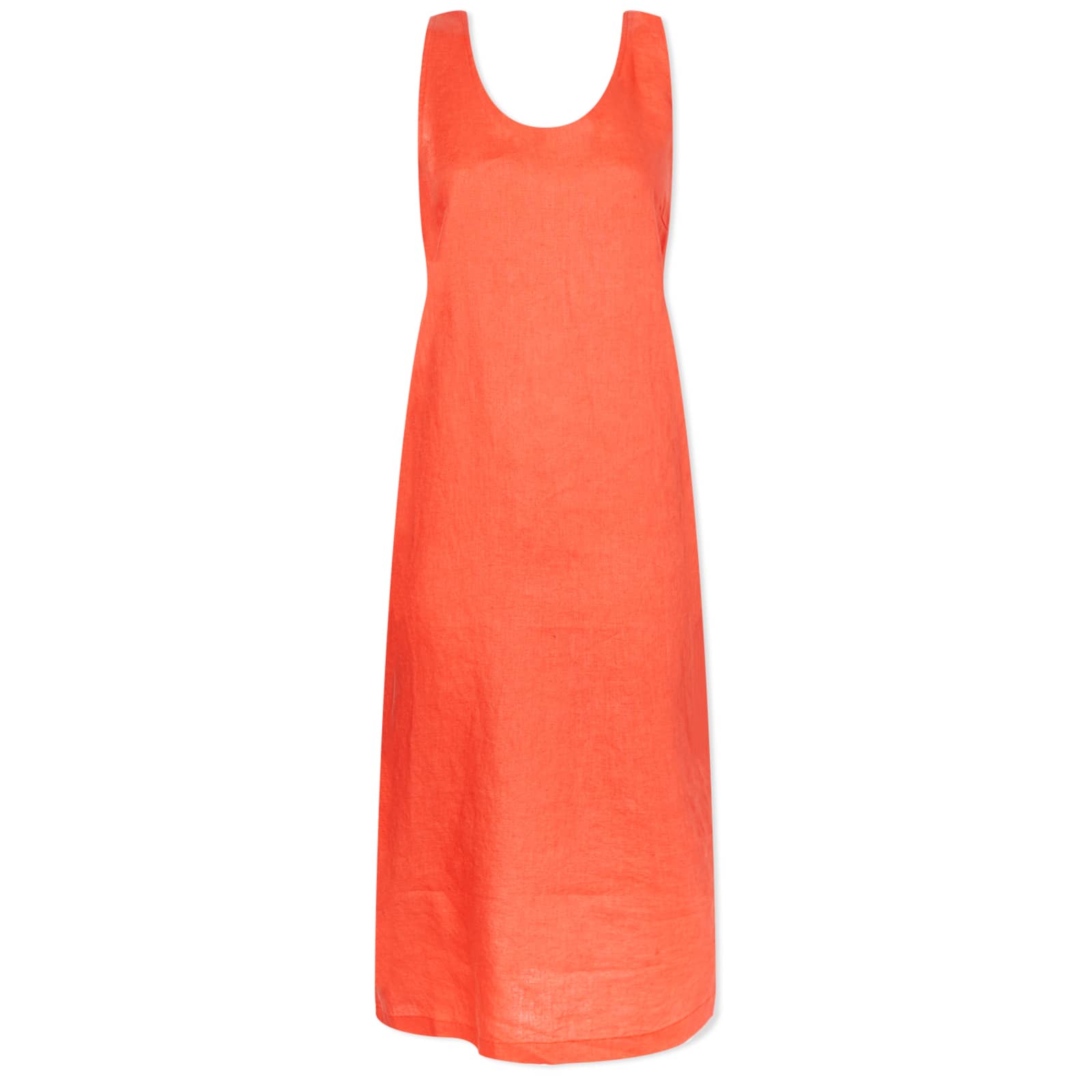 L.F. Markey Basic Linen Shift Dress Vermillion END. (US)